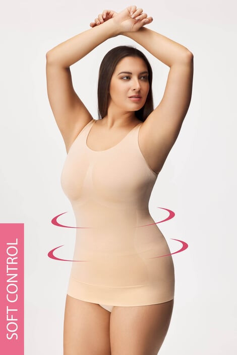 MONA QUEEN Sťahovacie tielko PLUS SIZE Smoothwear - Pepit.sk