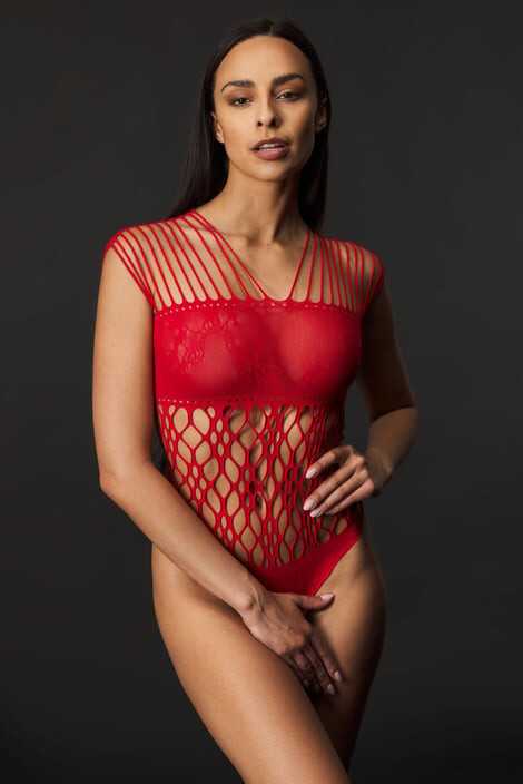 Passion Luxusný bodystocking Nicole - Pepit.sk