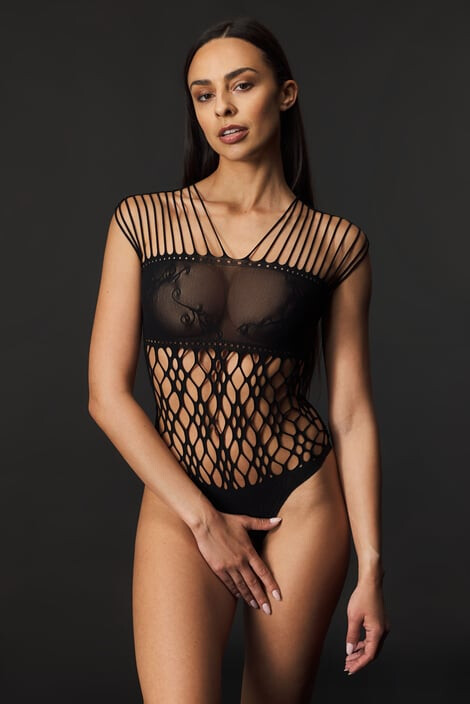 Passion Luxusný bodystocking Nicole - Pepit.sk