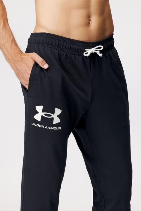 Under Armour Čierne tepláky Rival Terry - Pepit.sk