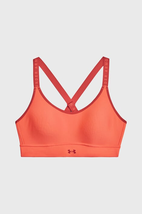 Under Armour Športová podprsenka Infinity Mid Electric Tangerine - Pepit.sk