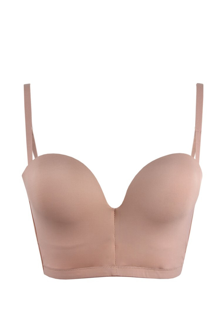 Wonderbra Podprsenka Ultimate Backless Push-Up beige - Pepit.sk