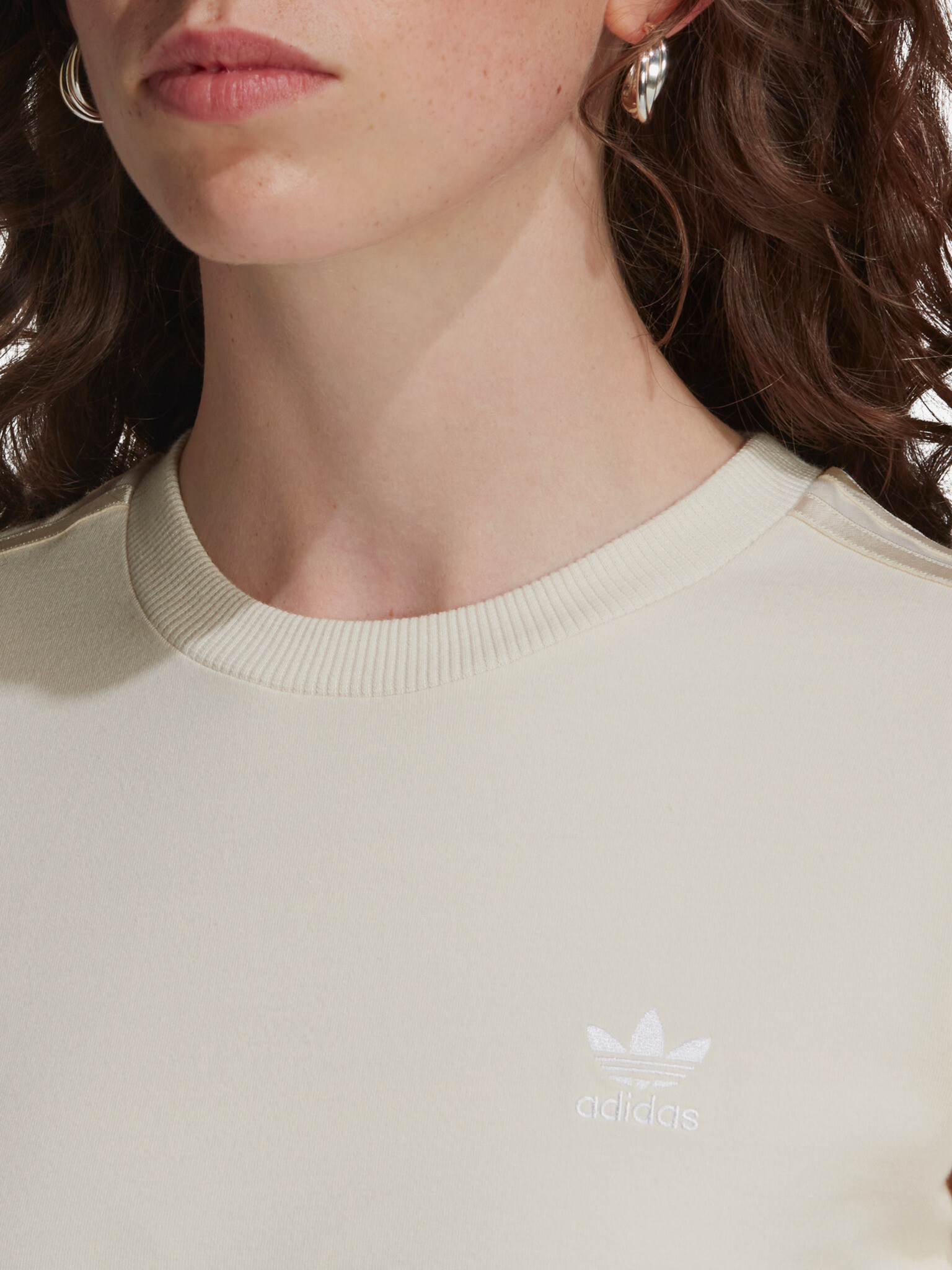 adidas Originals Crop top Biela - Pepit.sk