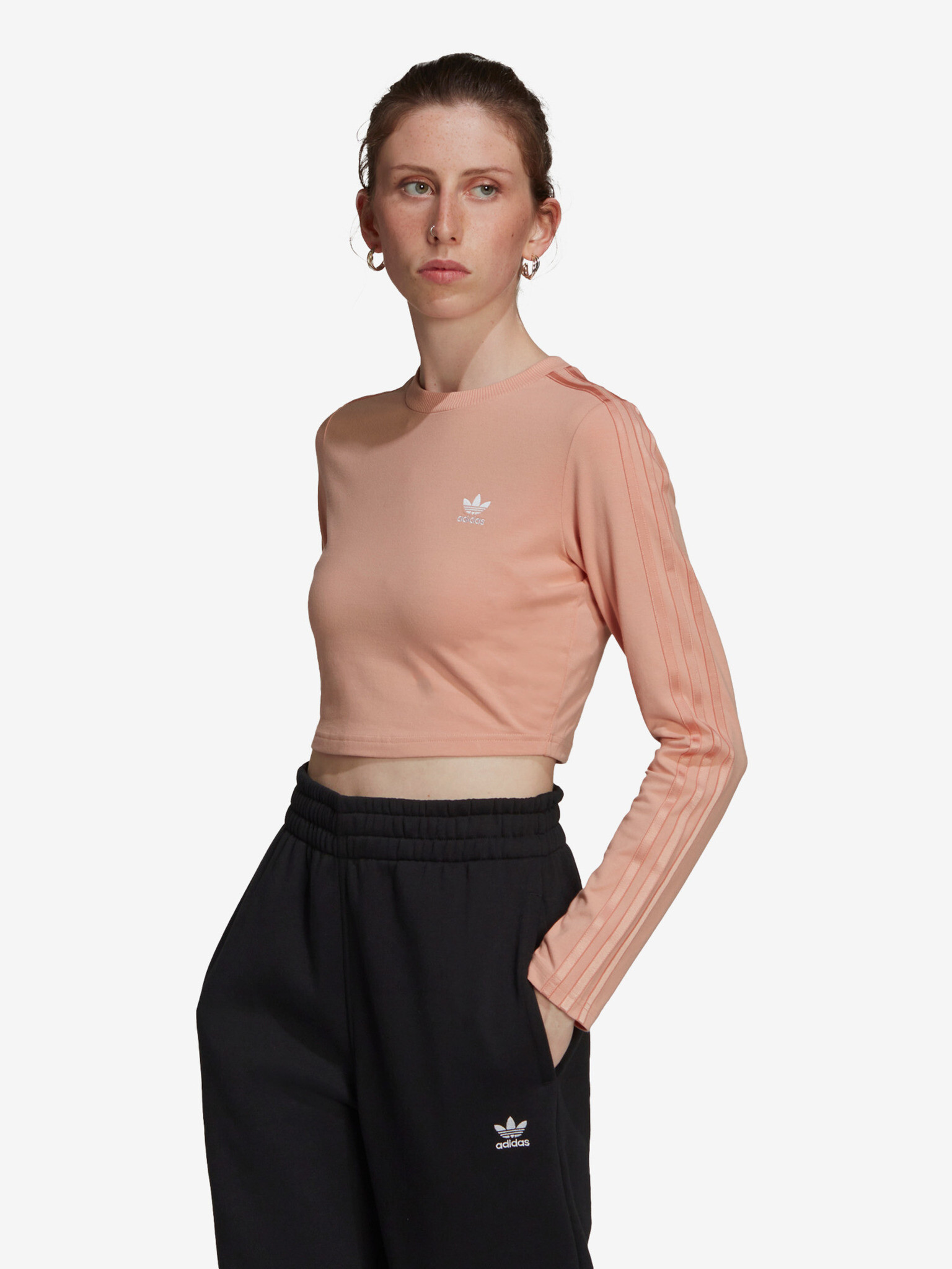 adidas Originals Crop top Oranžová - Pepit.sk