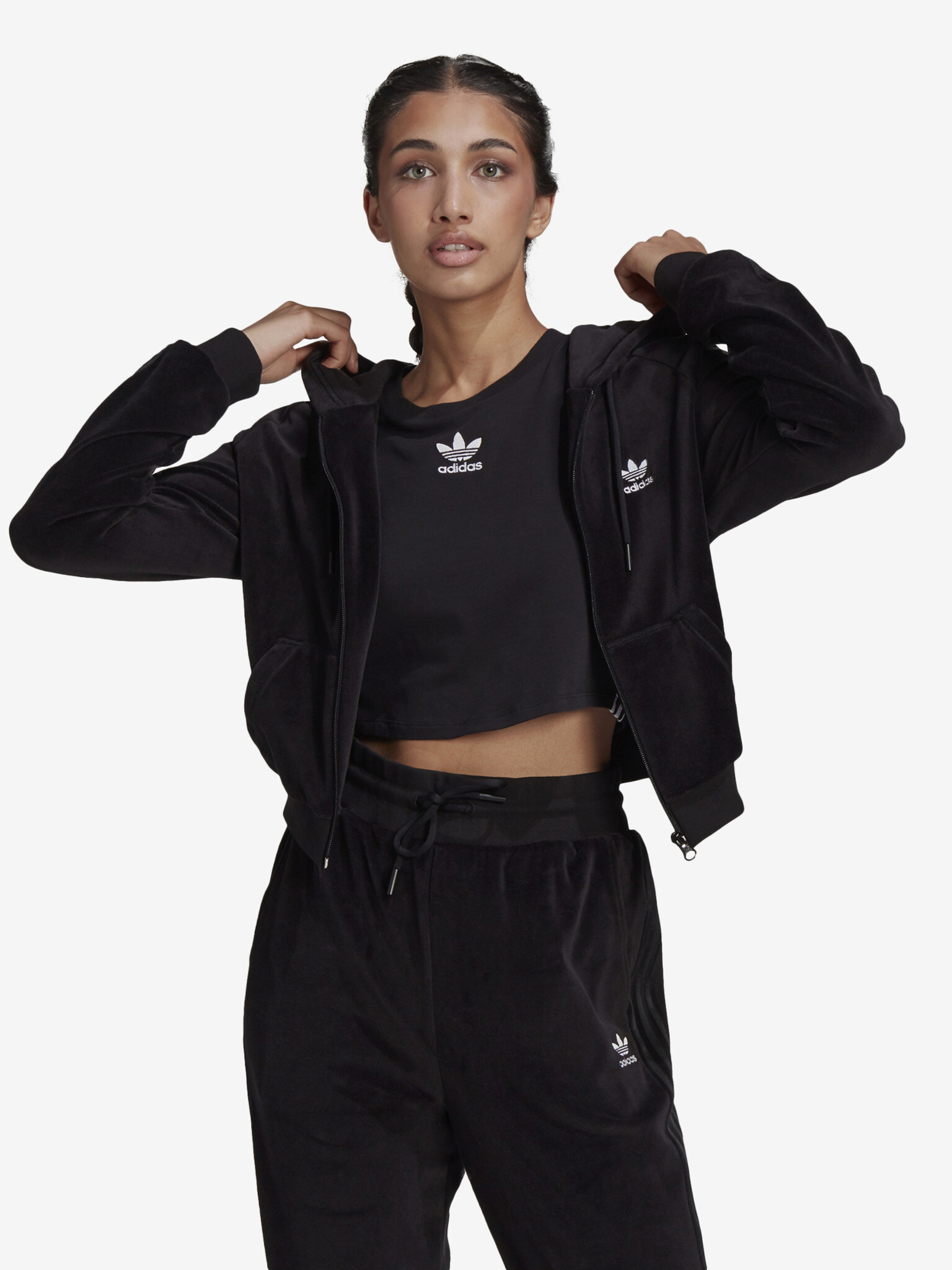 adidas Originals Mikina Čierna - Pepit.sk