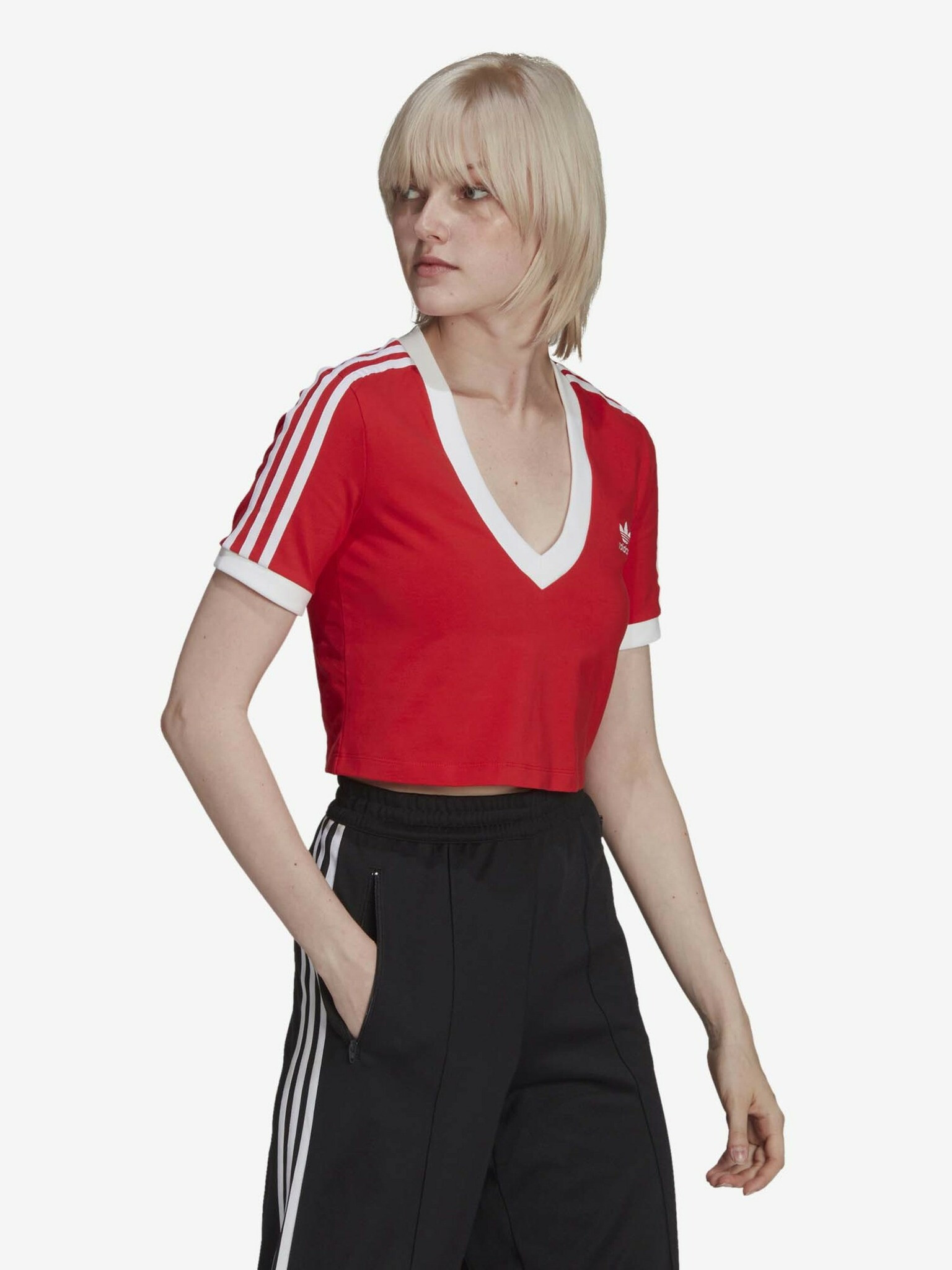 adidas Originals Top Červená - Pepit.sk