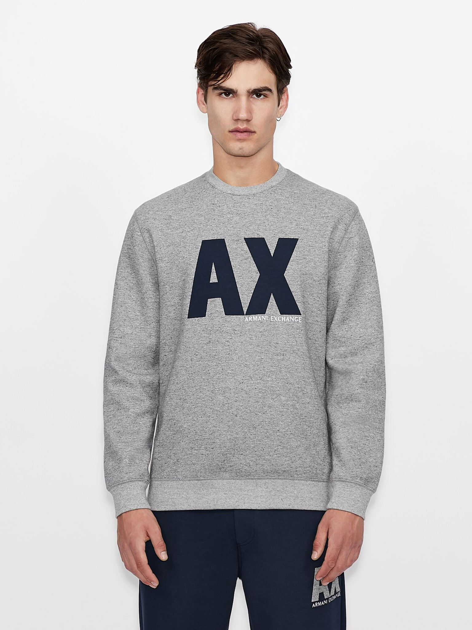 Armani Exchange Mikina Šedá - Pepit.sk