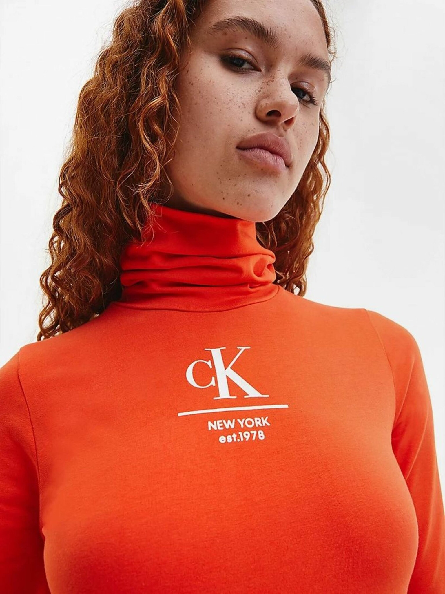 Calvin Klein Jeans Šaty Oranžová - Pepit.sk