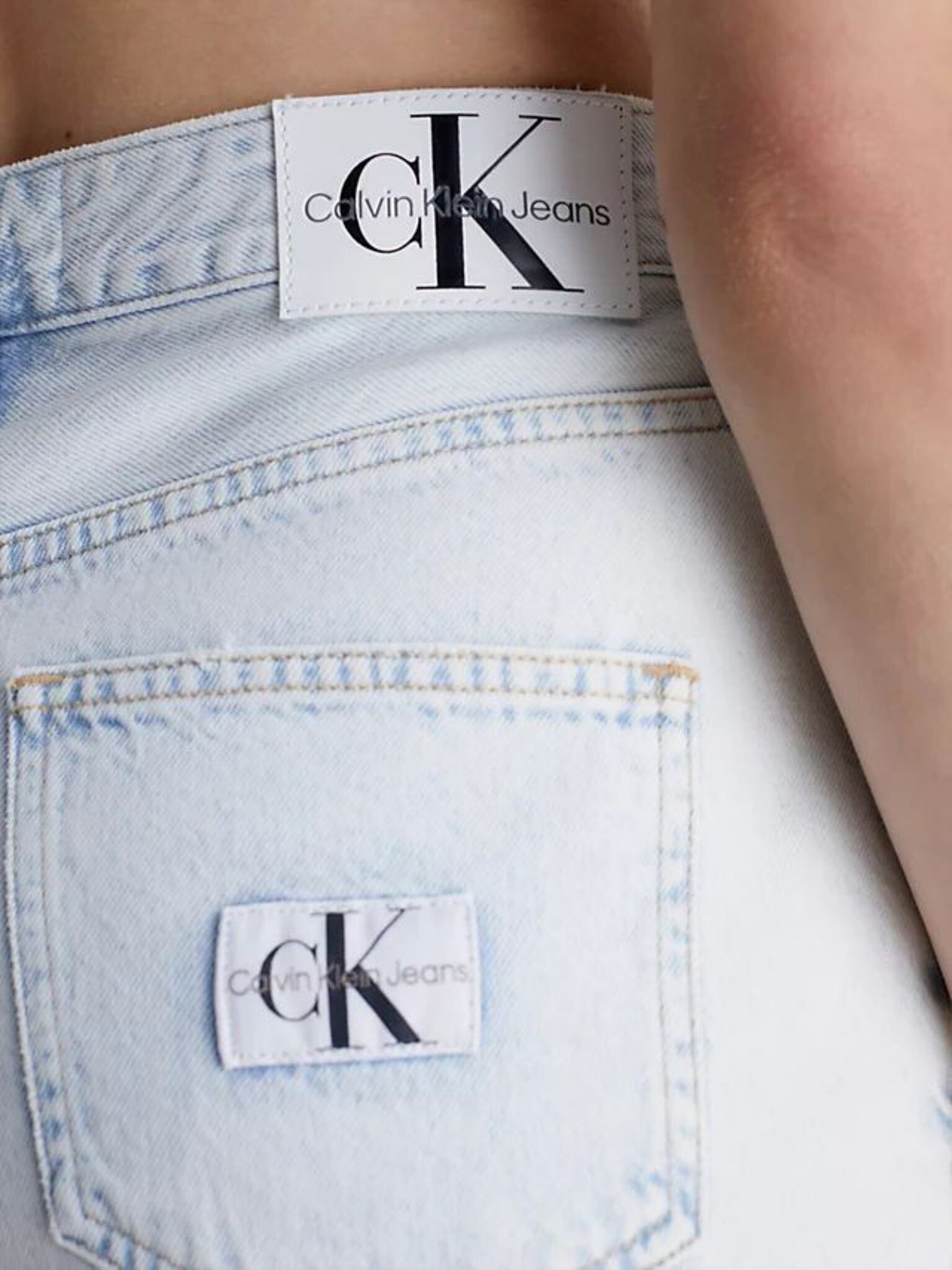 Calvin Klein Jeans Sukňa Modrá - Pepit.sk