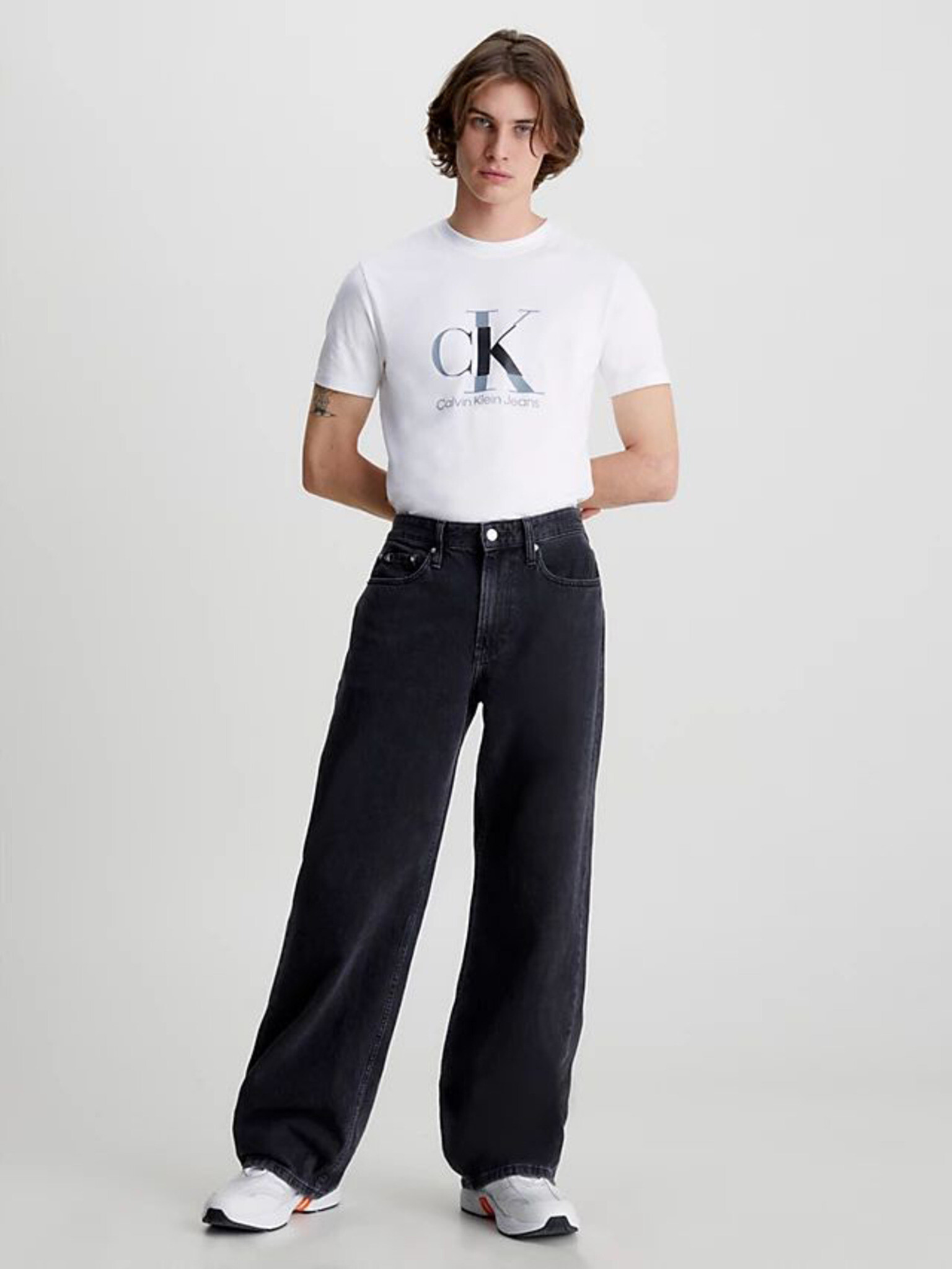 Calvin Klein Jeans Tričko Biela - Pepit.sk