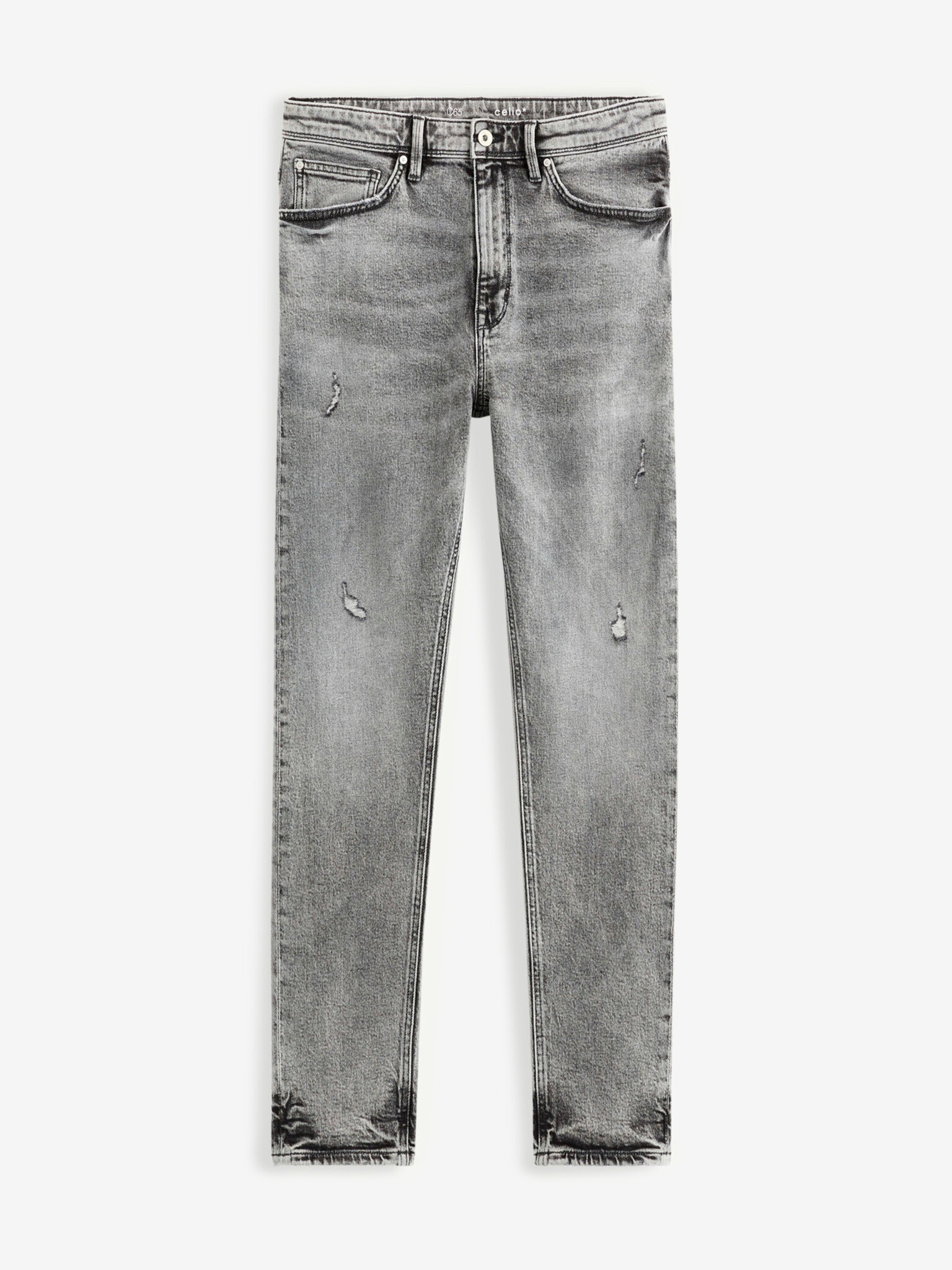 Celio Vocarrot3 Jeans Šedá - Pepit.sk