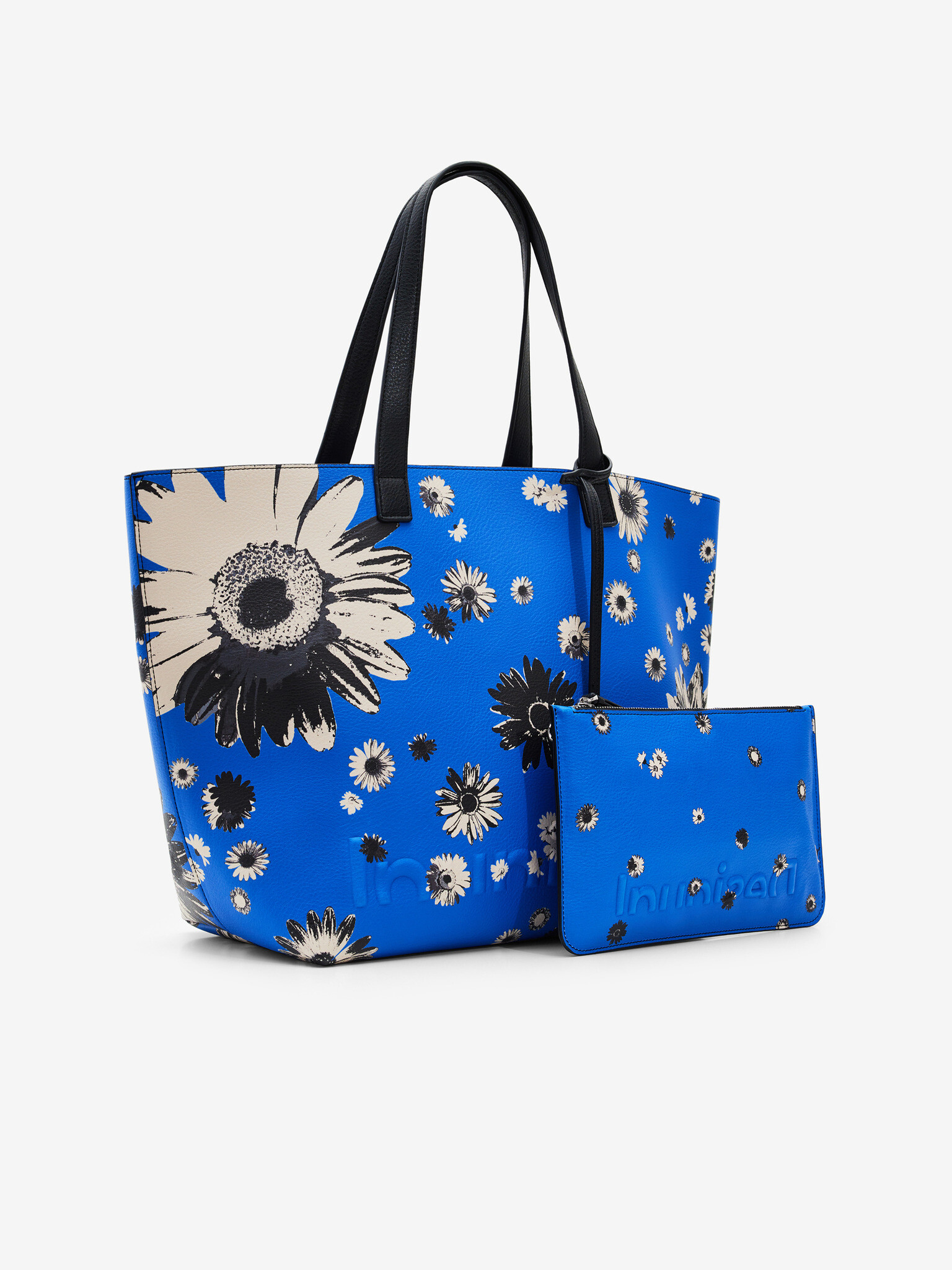 Desigual Daisy Pop Namibia Reversible Kabelka Modrá - Pepit.sk