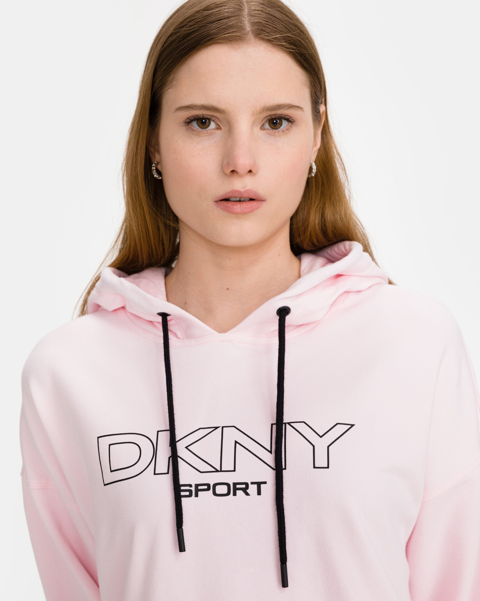 DKNY Ombre Logo Mikina Čierna - Pepit.sk