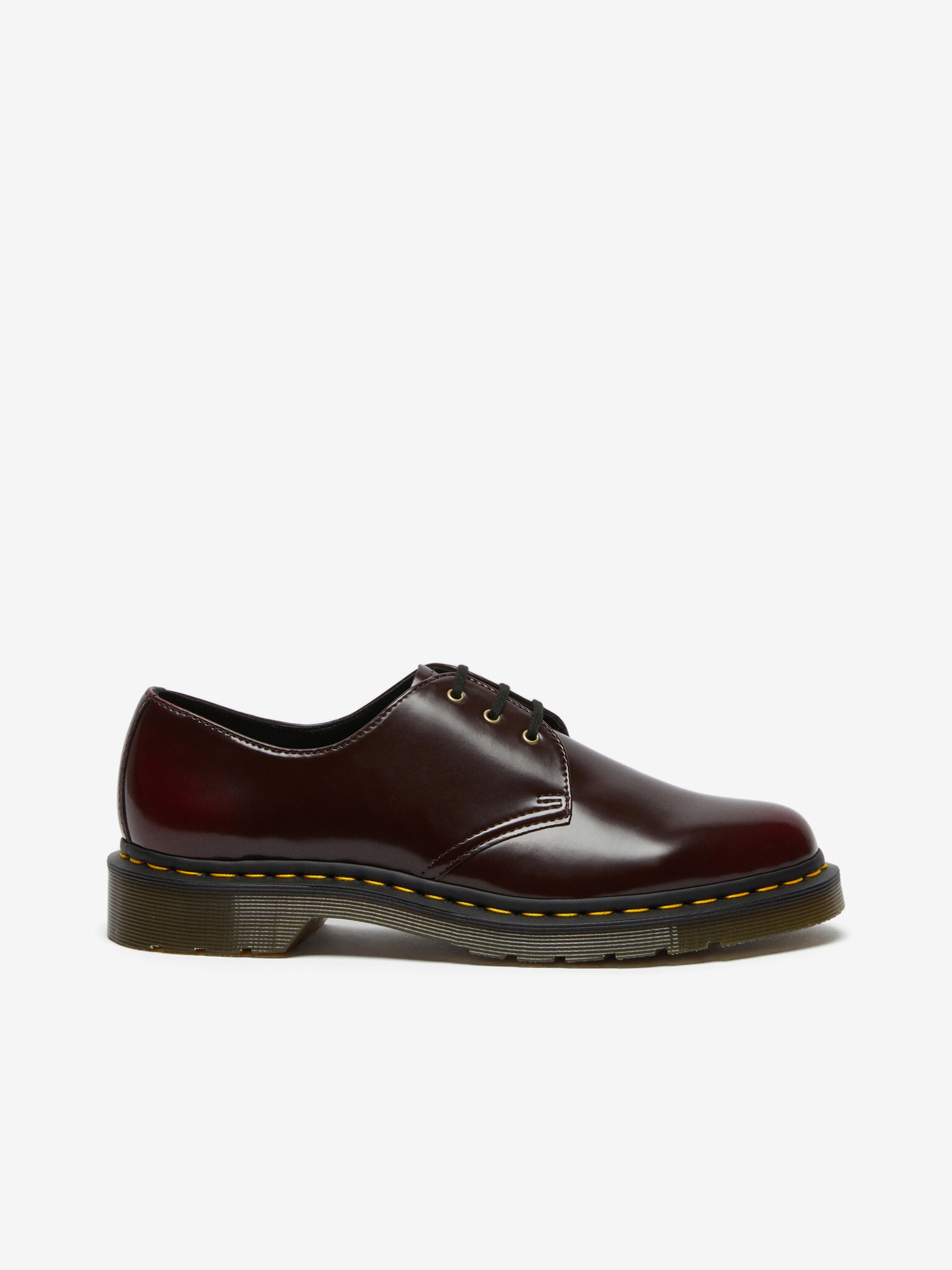 Dr. Martens Vegan 1461 Poltopánky Červená - Pepit.sk