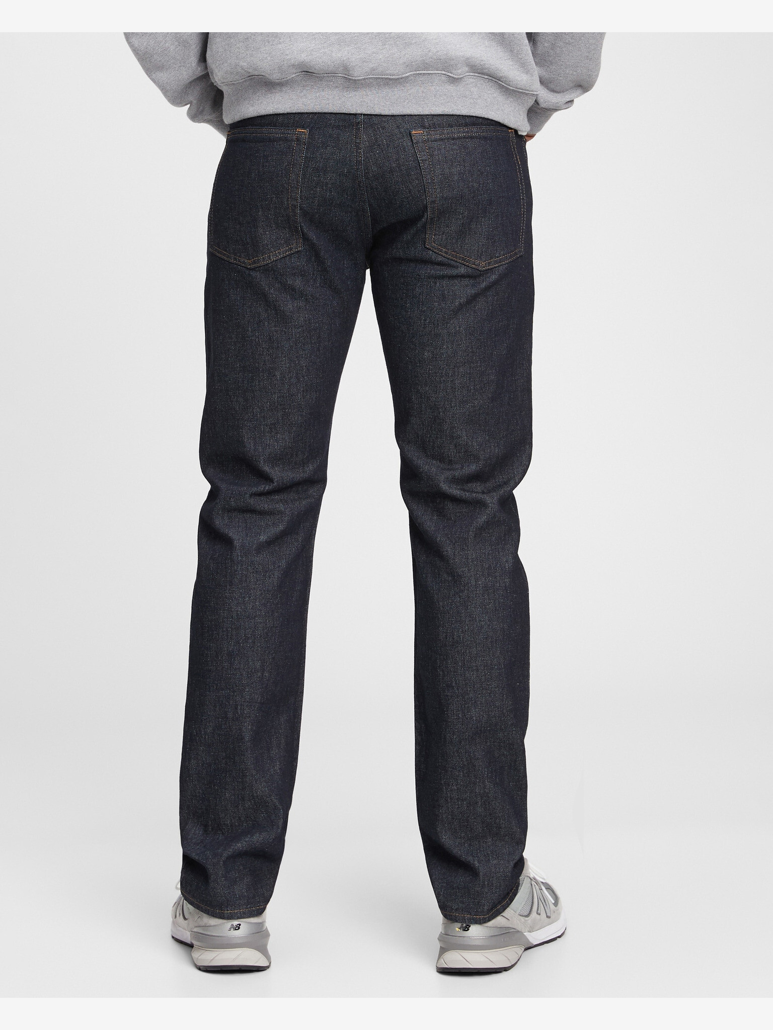 GAP Flex Slim Straight Jeans Modrá - Pepit.sk