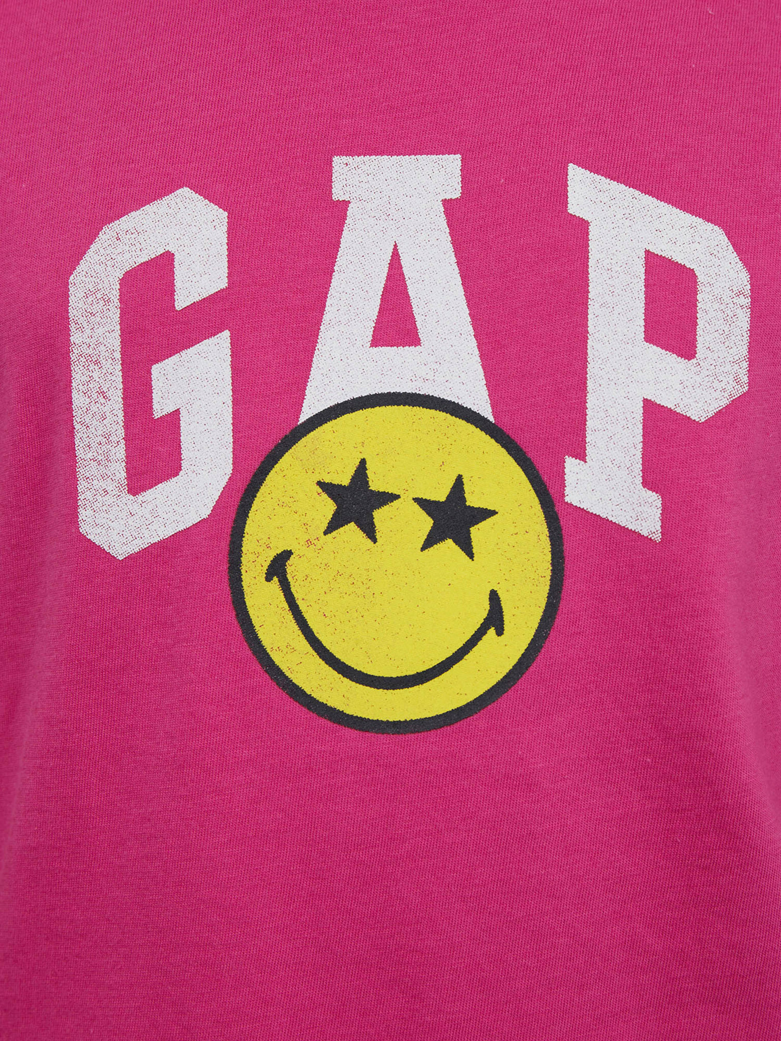 GAP & Smiley® Tričko detské Ružová - Pepit.sk