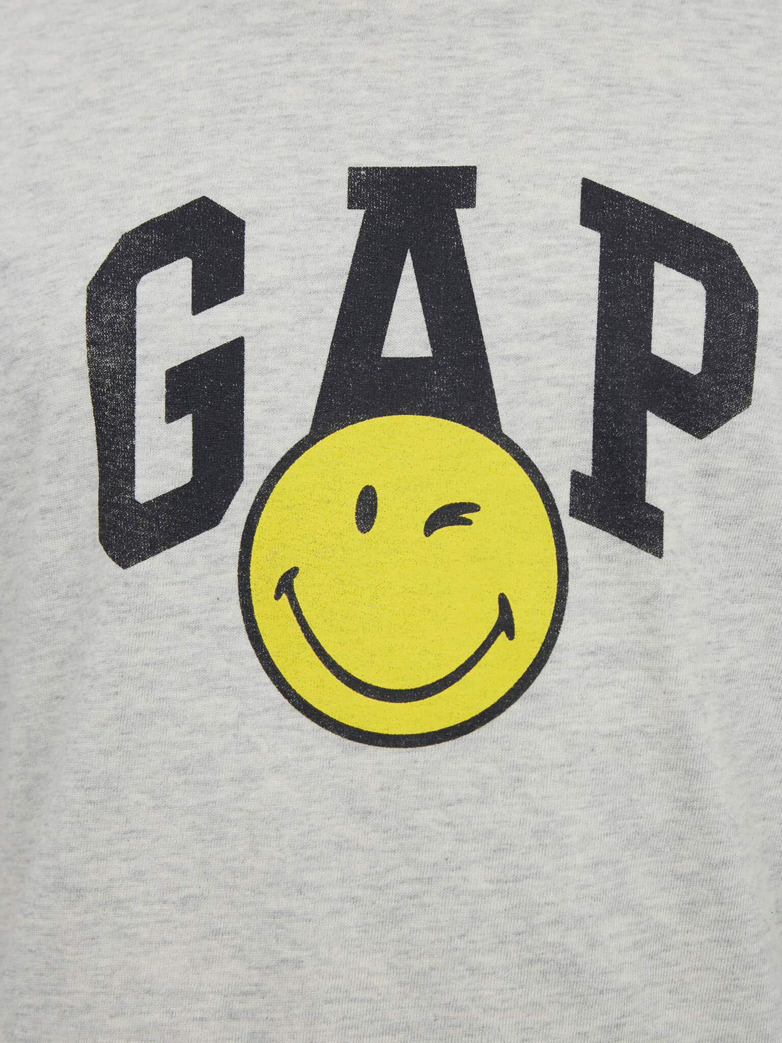 GAP & Smiley® Tričko detské Šedá - Pepit.sk