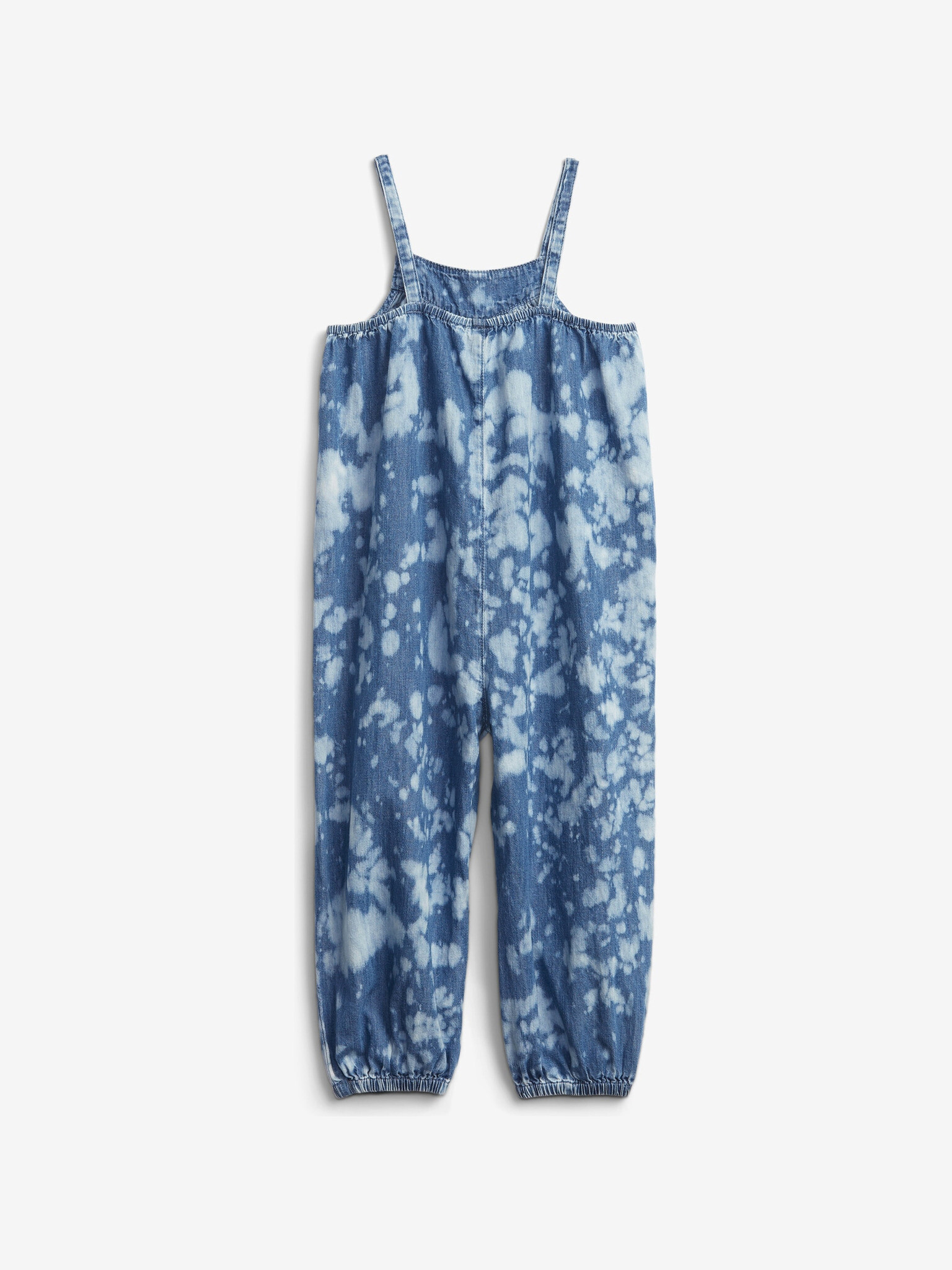 GAP Tie-Dye Denim Overal detský Modrá - Pepit.sk