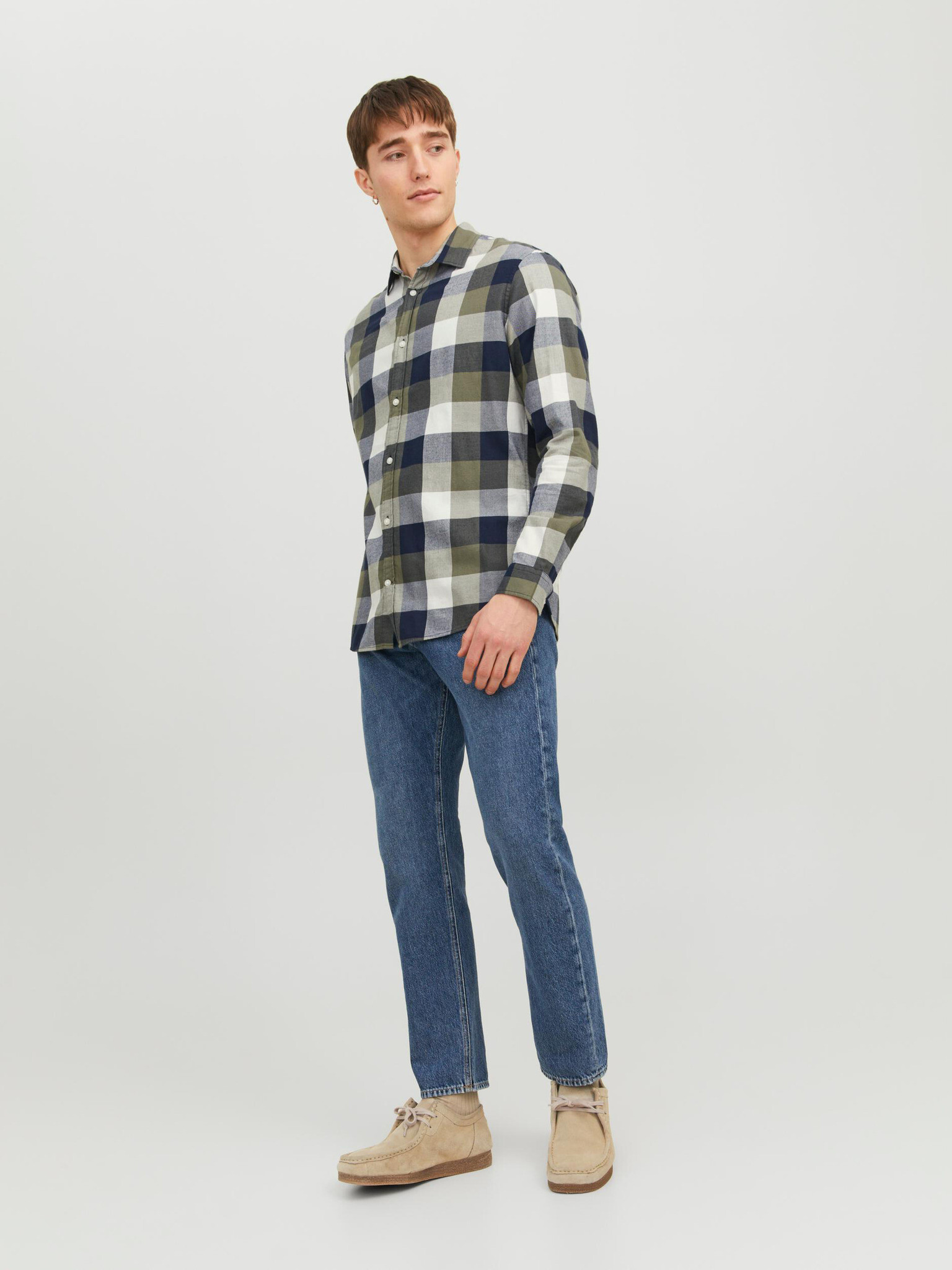 Jack & Jones Buffalo Košeľa Zelená - Pepit.sk