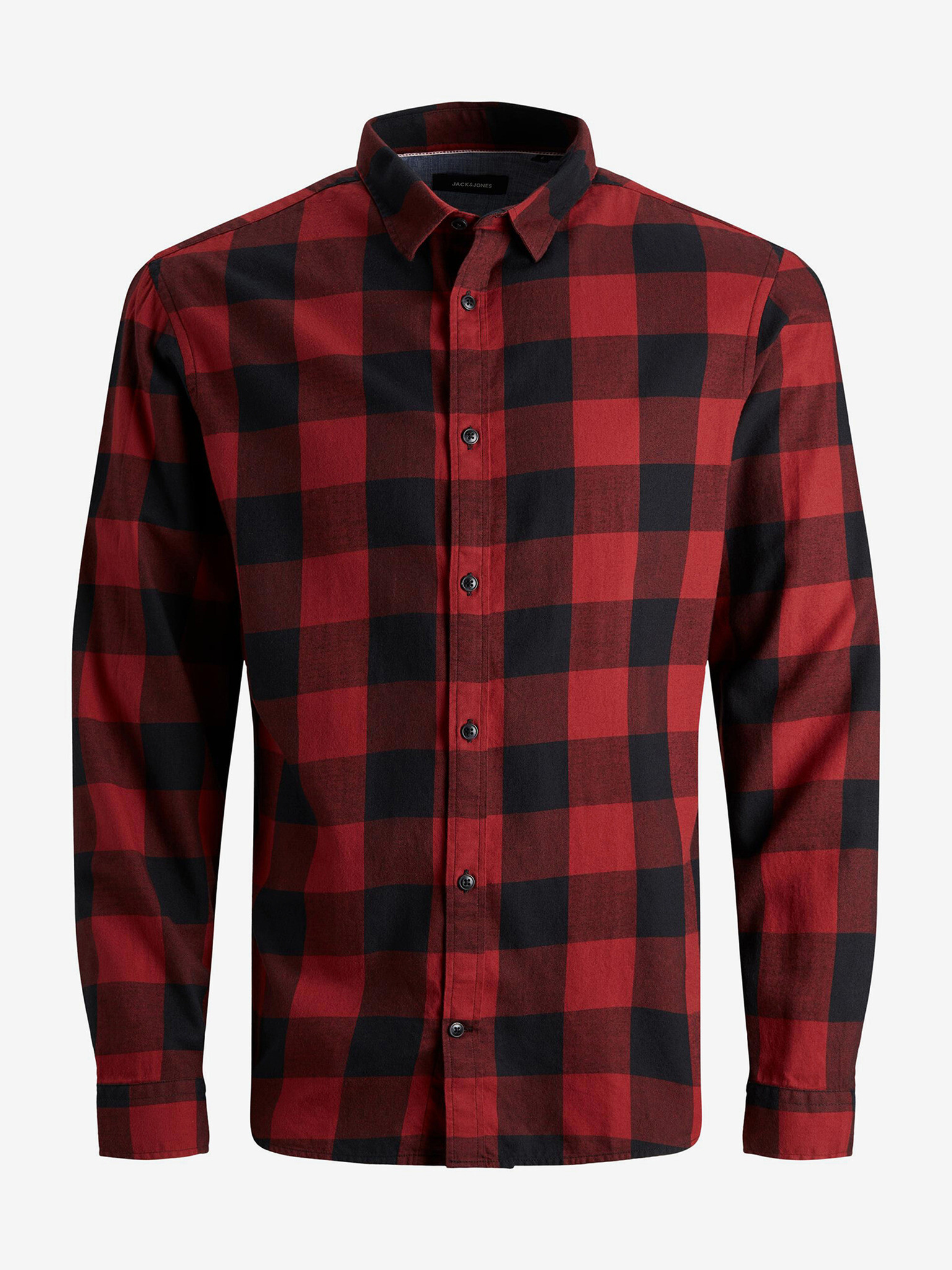 Jack & Jones Gingham Košeľa detská Červená - Pepit.sk