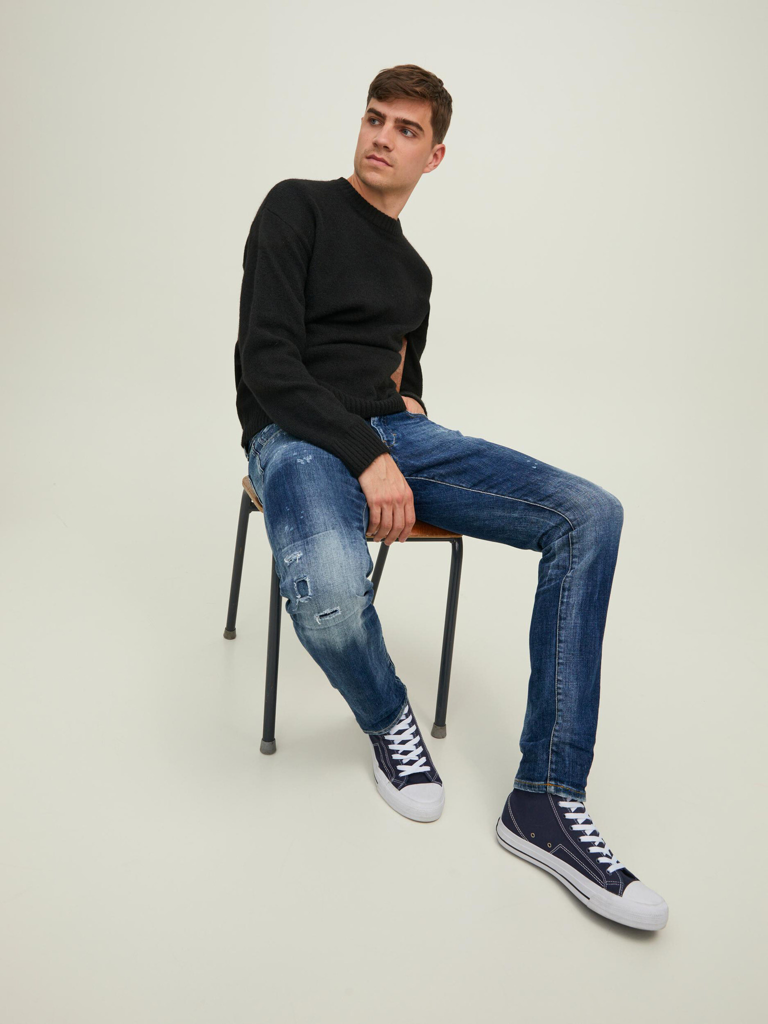 Jack & Jones Glenn Džínsy Modrá - Pepit.sk