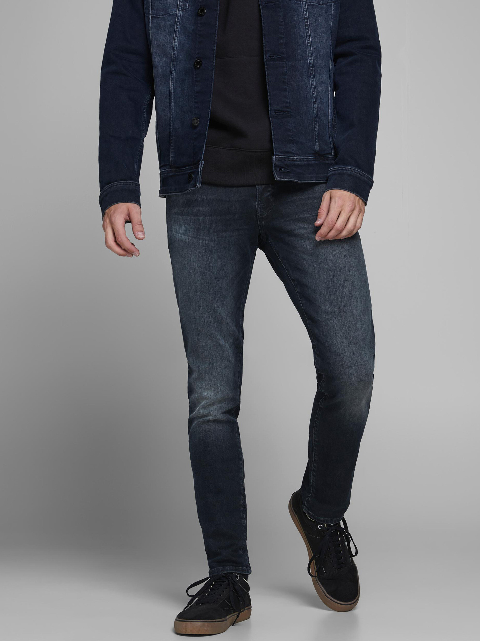 Jack & Jones Glenn Džínsy Modrá - Pepit.sk