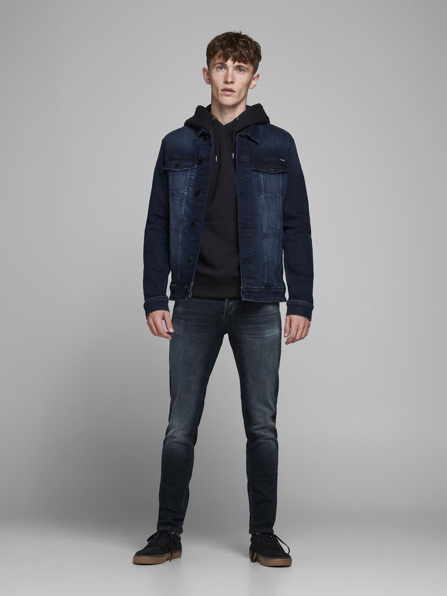 Jack & Jones Glenn Džínsy Modrá - Pepit.sk