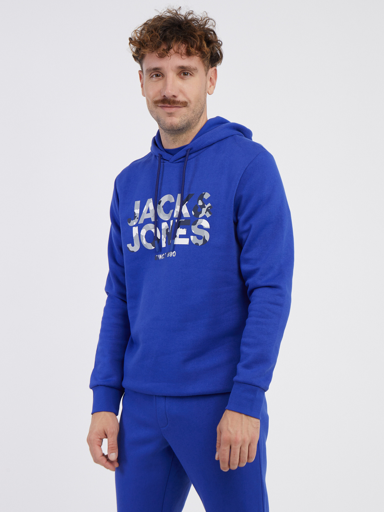 Jack & Jones James Mikina Modrá - Pepit.sk