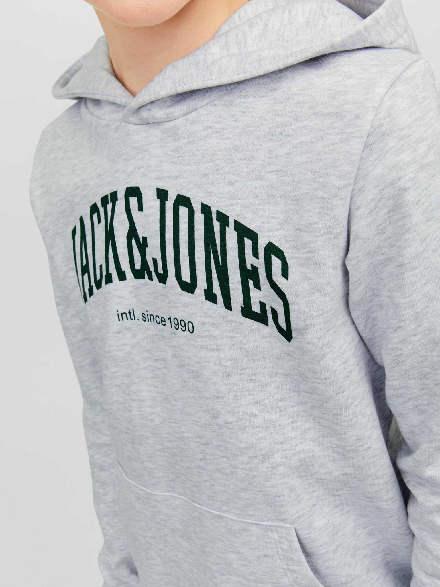 Jack & Jones Josh Mikina detská Šedá - Pepit.sk