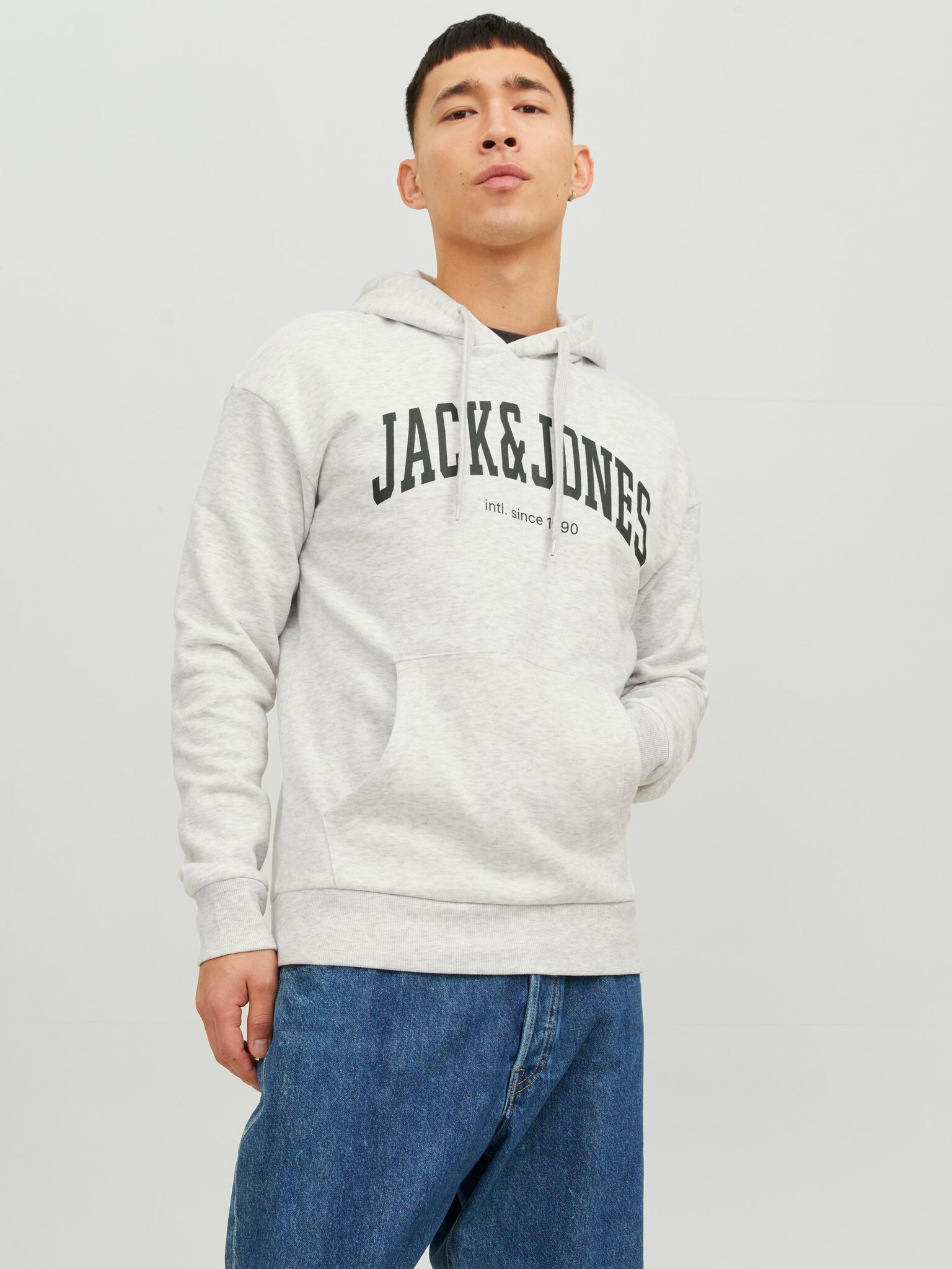 Jack & Jones Josh Mikina Šedá - Pepit.sk