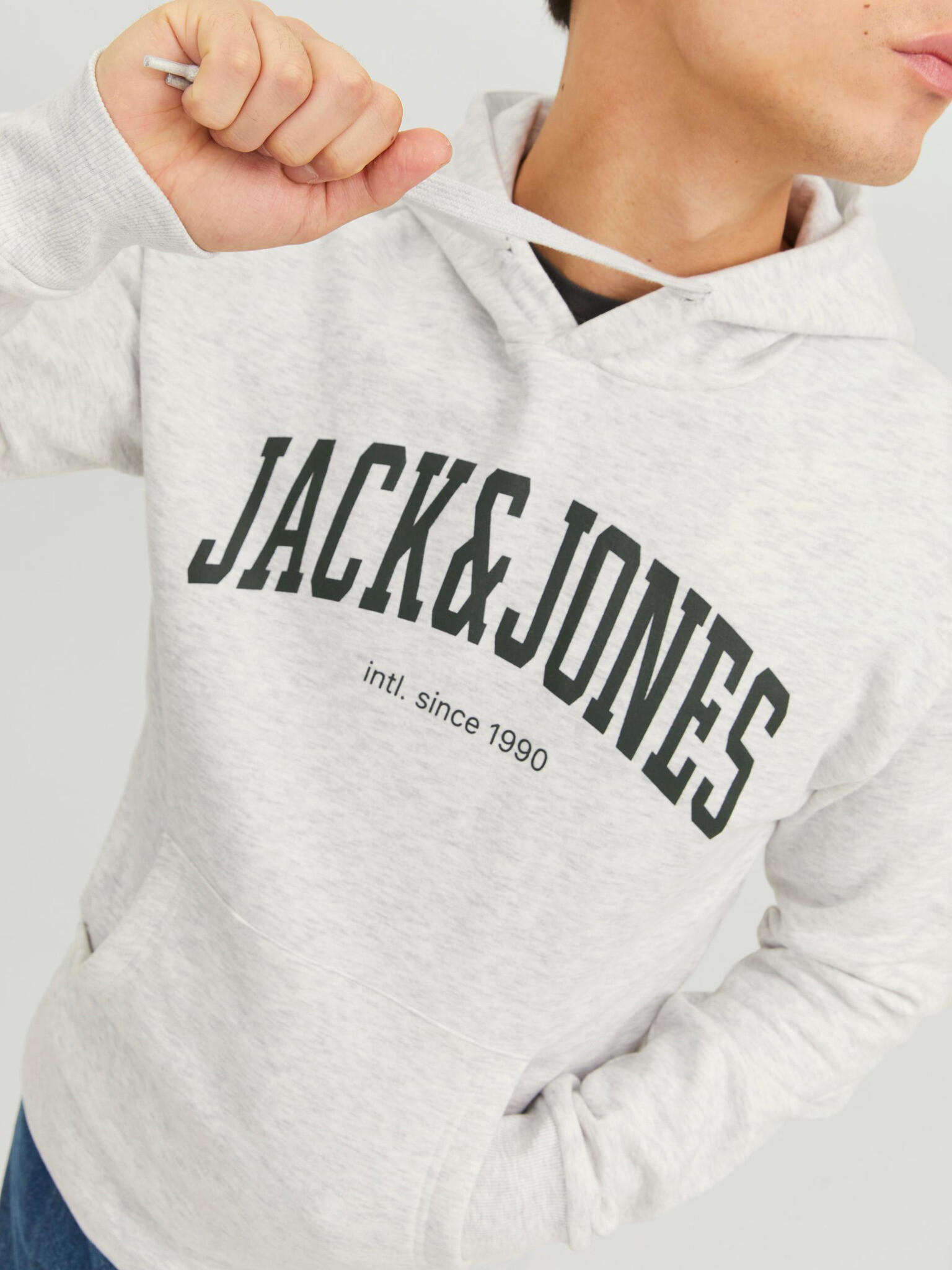 Jack & Jones Josh Mikina Šedá - Pepit.sk