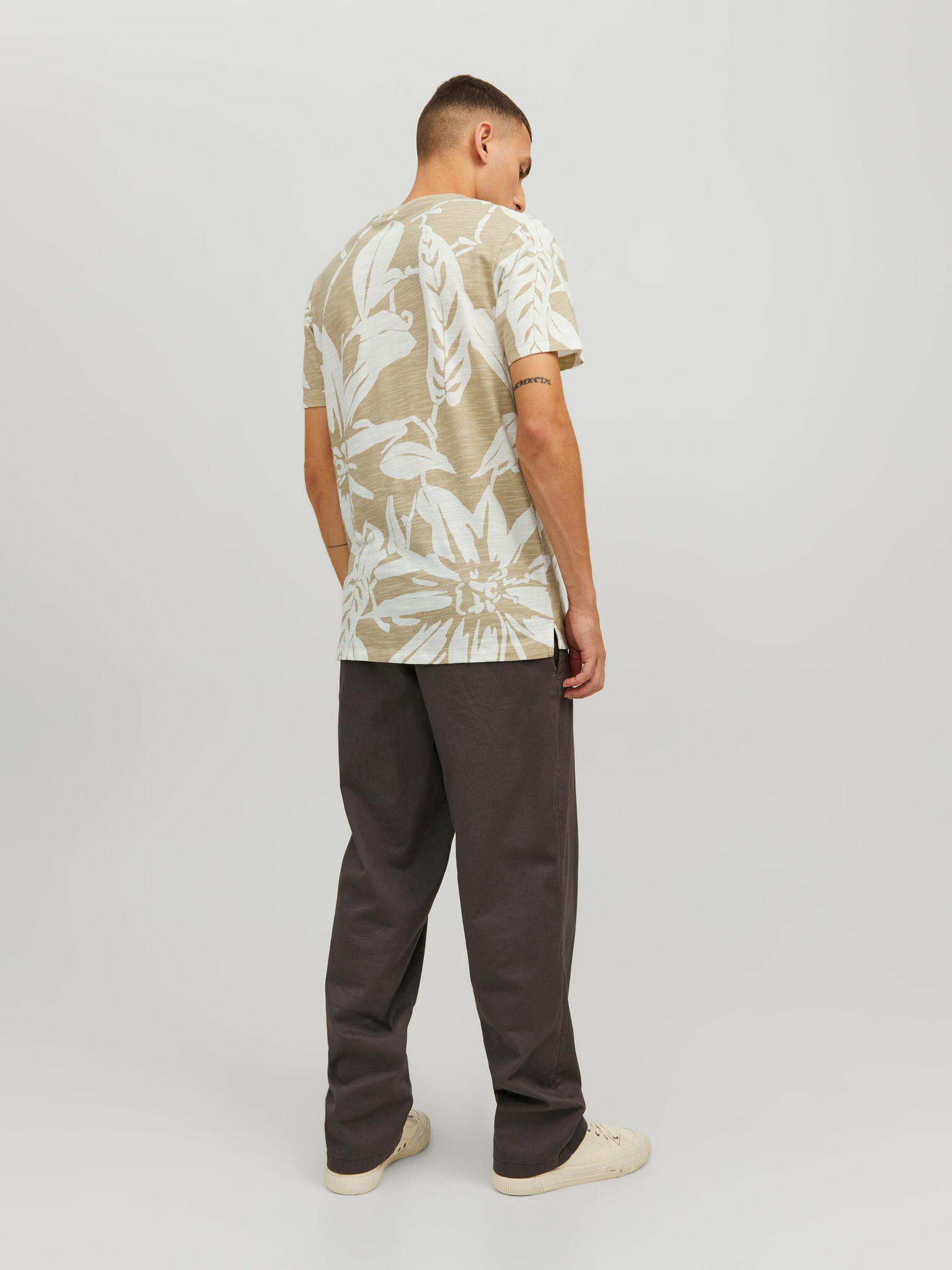 Jack & Jones Tropic Tričko Béžová - Pepit.sk