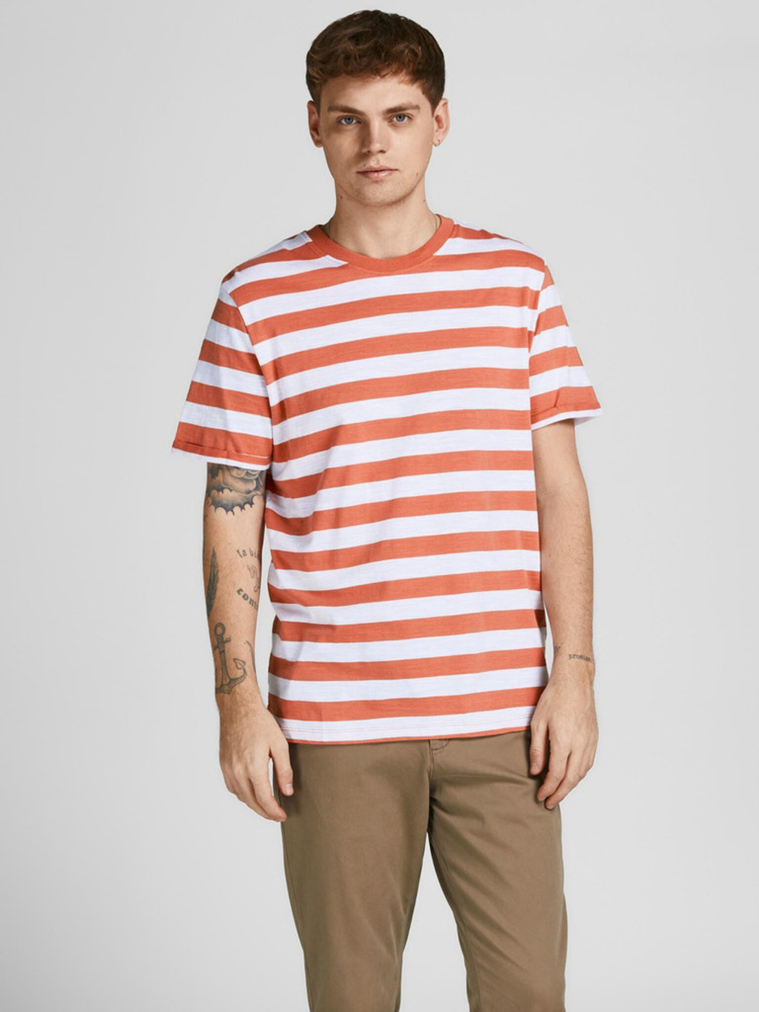 Jack & Jones Tropic Tričko Oranžová - Pepit.sk