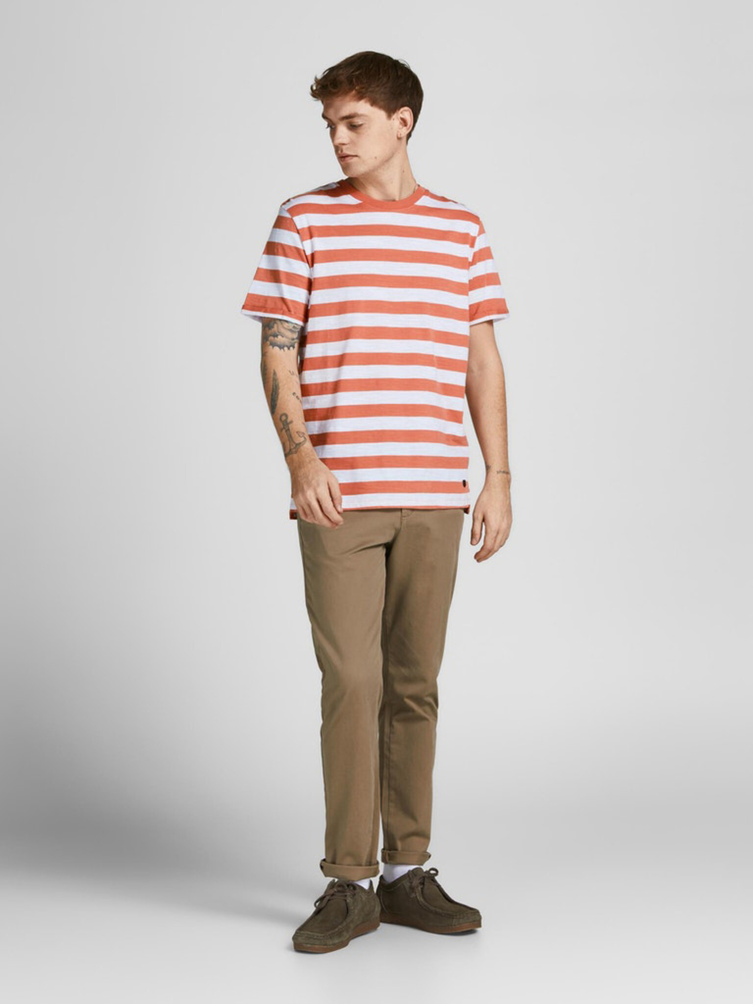 Jack & Jones Tropic Tričko Oranžová - Pepit.sk