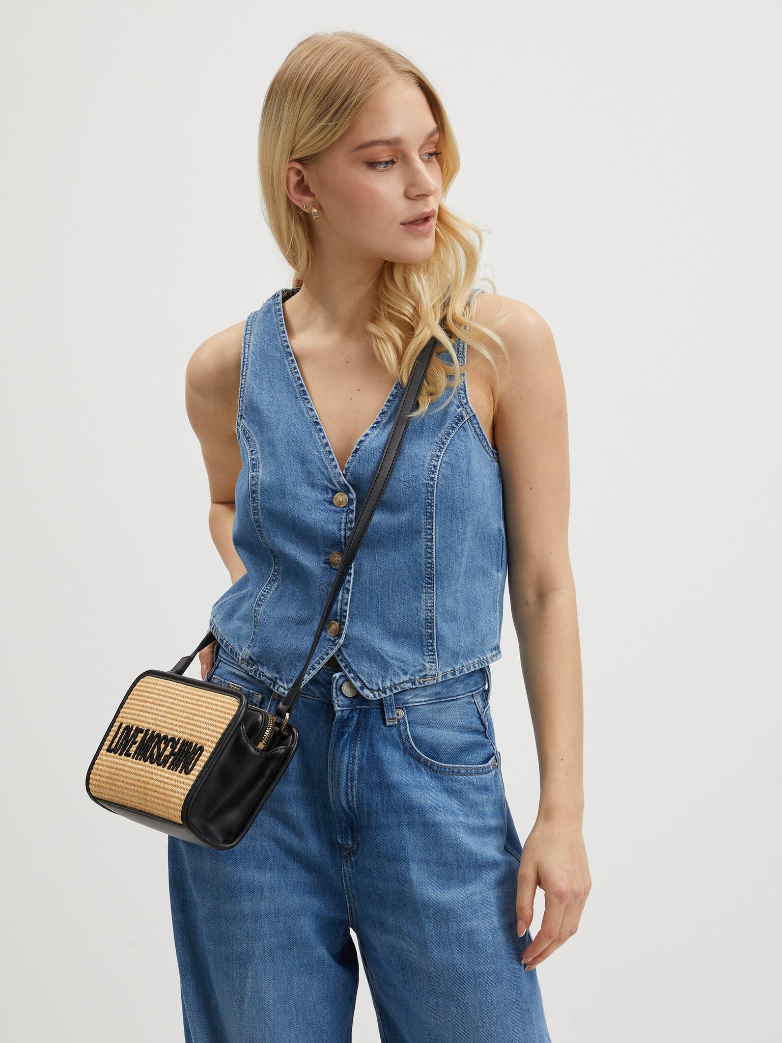 Love Moschino Cross body bag Hnedá - Pepit.sk