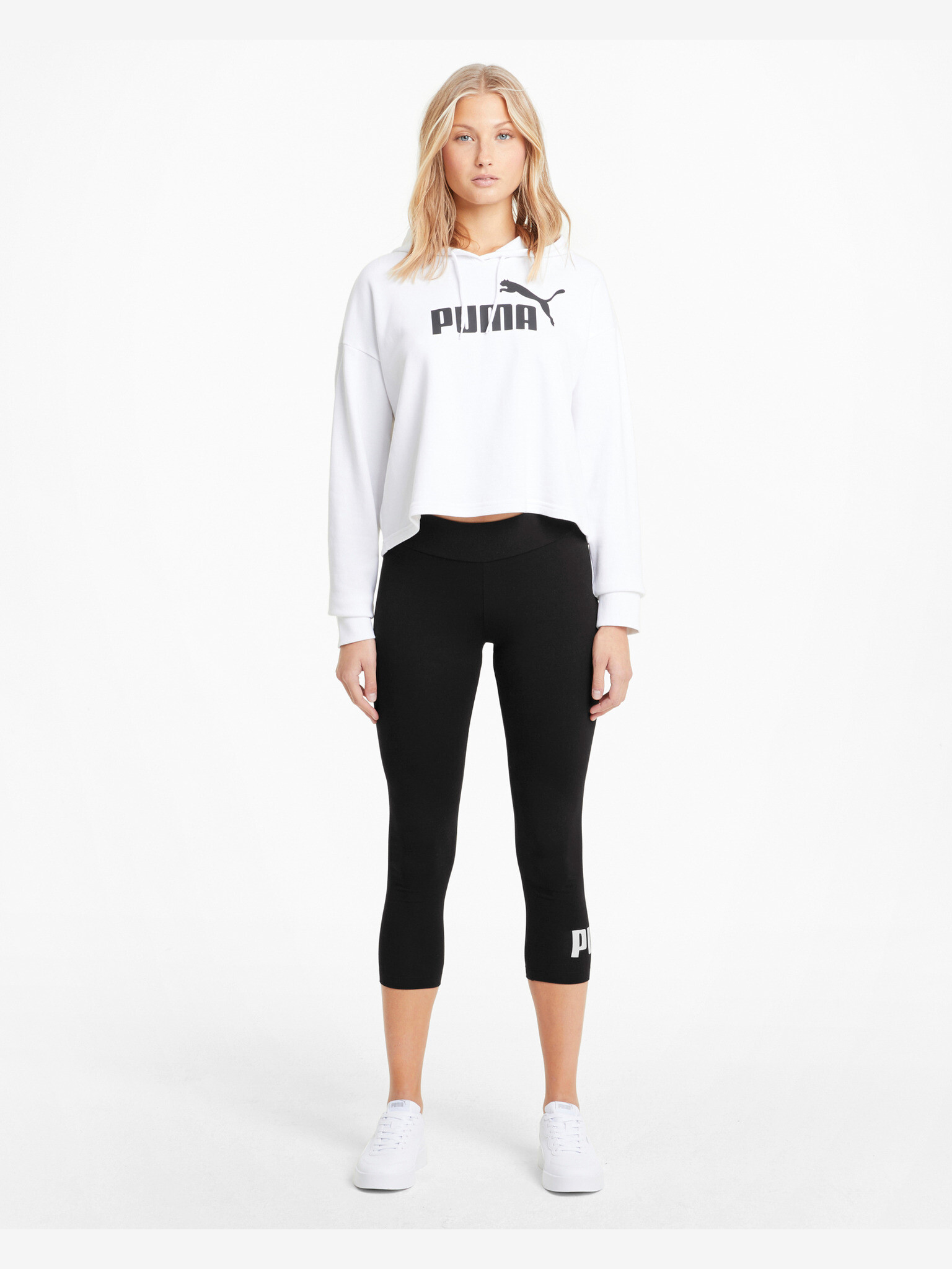 Puma Essentials Legíny Čierna - Pepit.sk