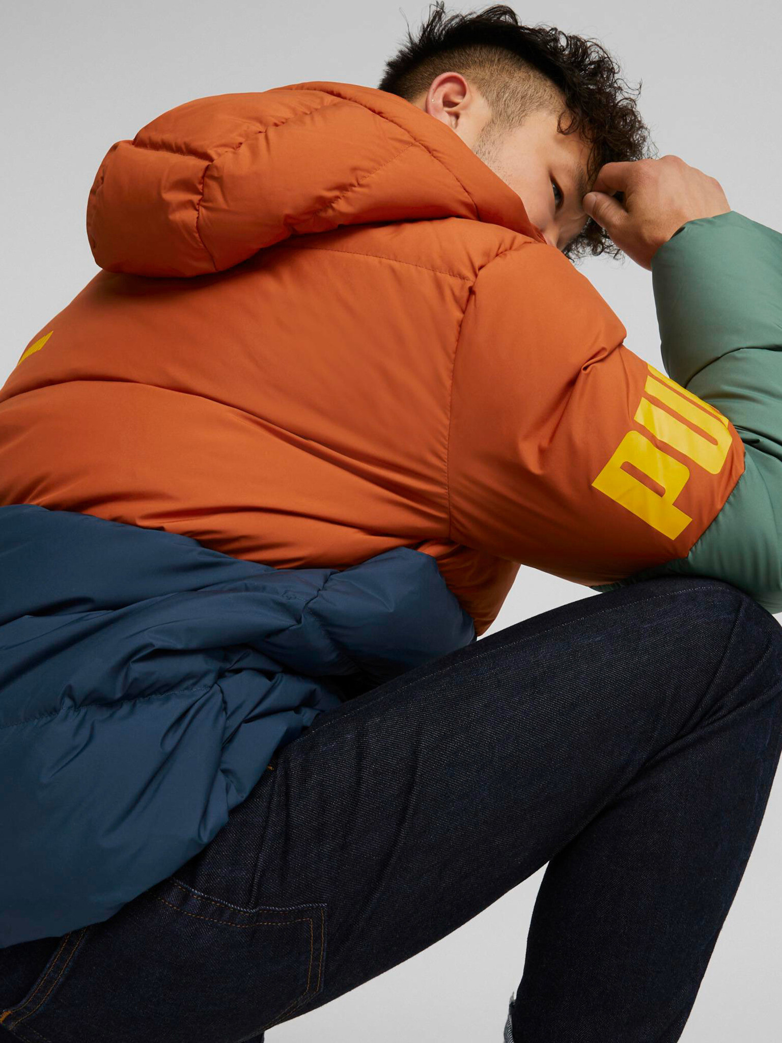 Puma Power Down Puffer Bunda Hnedá - Pepit.sk