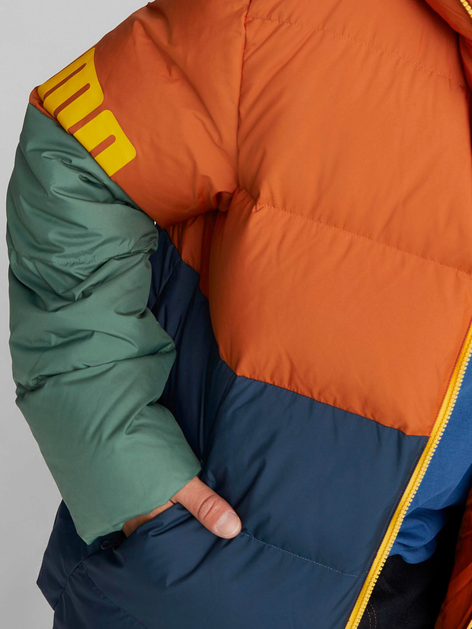 Puma Power Down Puffer Bunda Hnedá - Pepit.sk