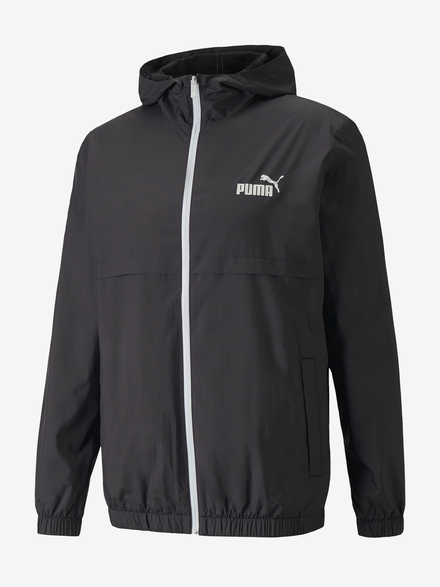 Puma Solid Windbreaker Bunda Čierna - Pepit.sk