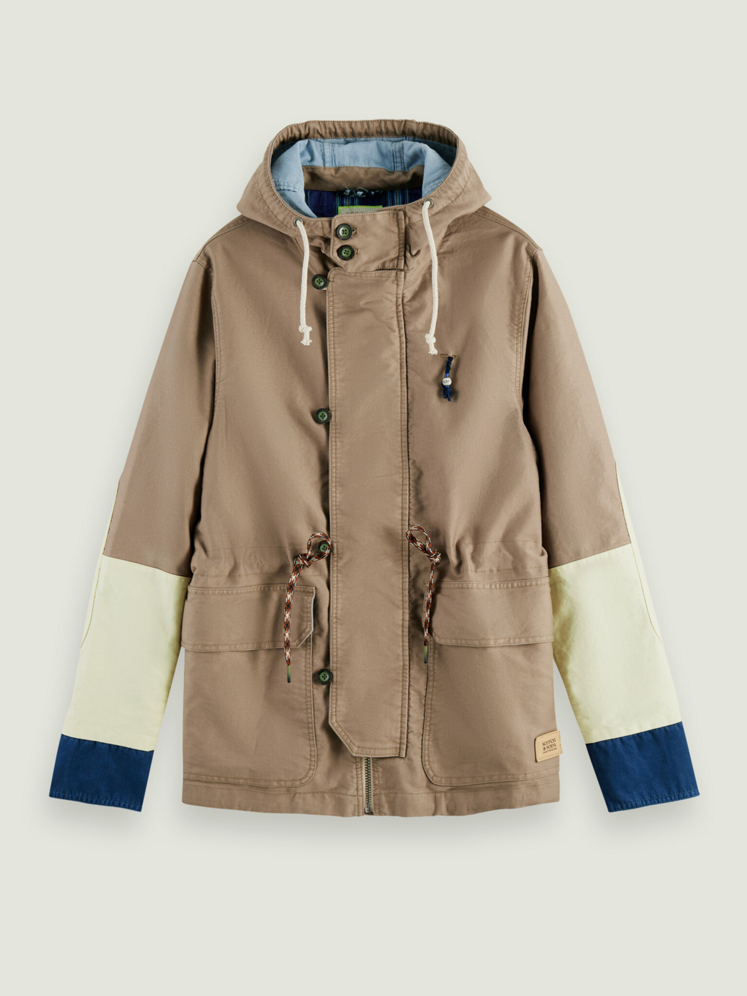 Scotch & Soda Parka Hnedá - Pepit.sk