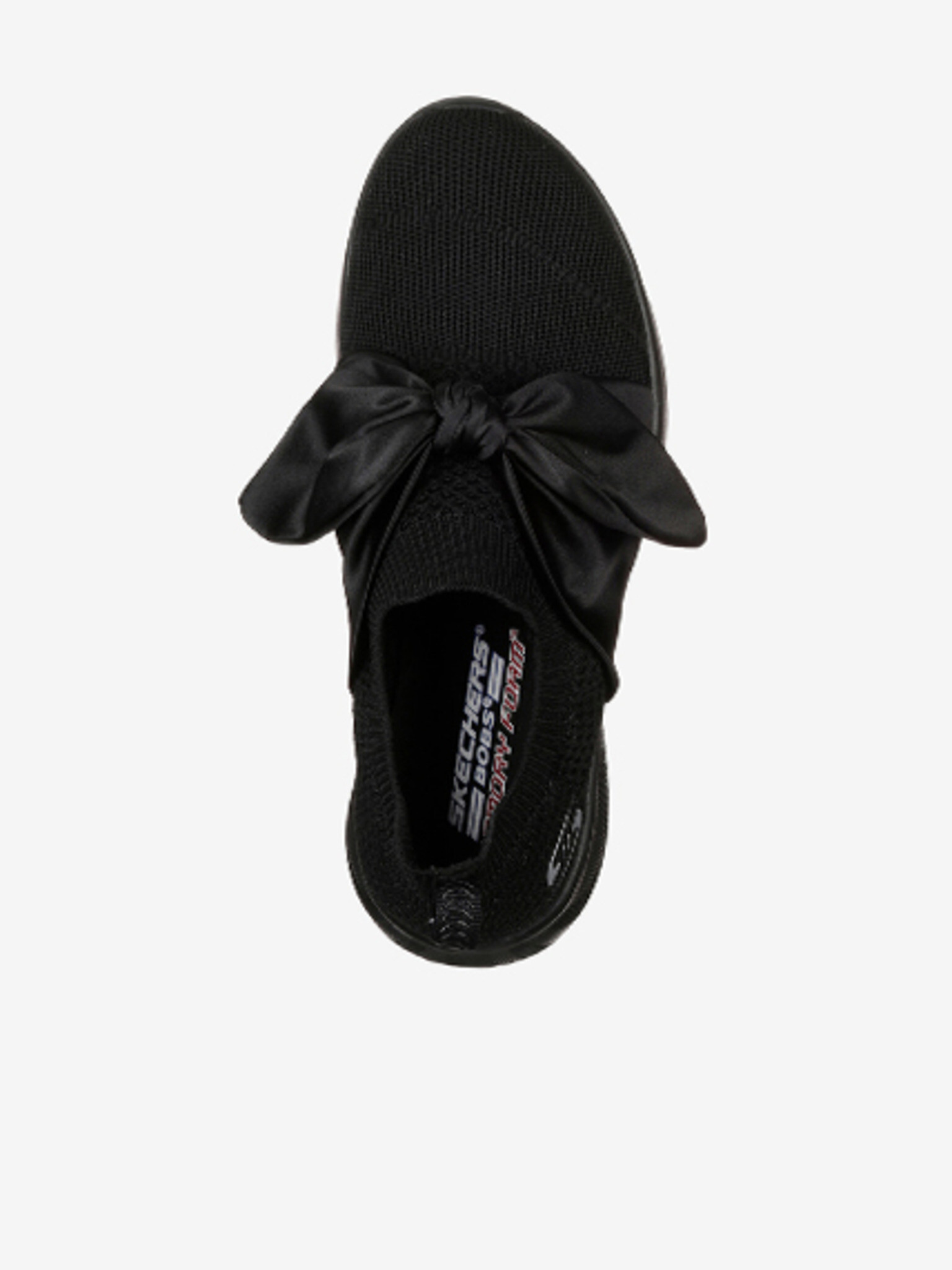 Skechers Bobs Squad 2 Bow Beauty Slip On Čierna - Pepit.sk