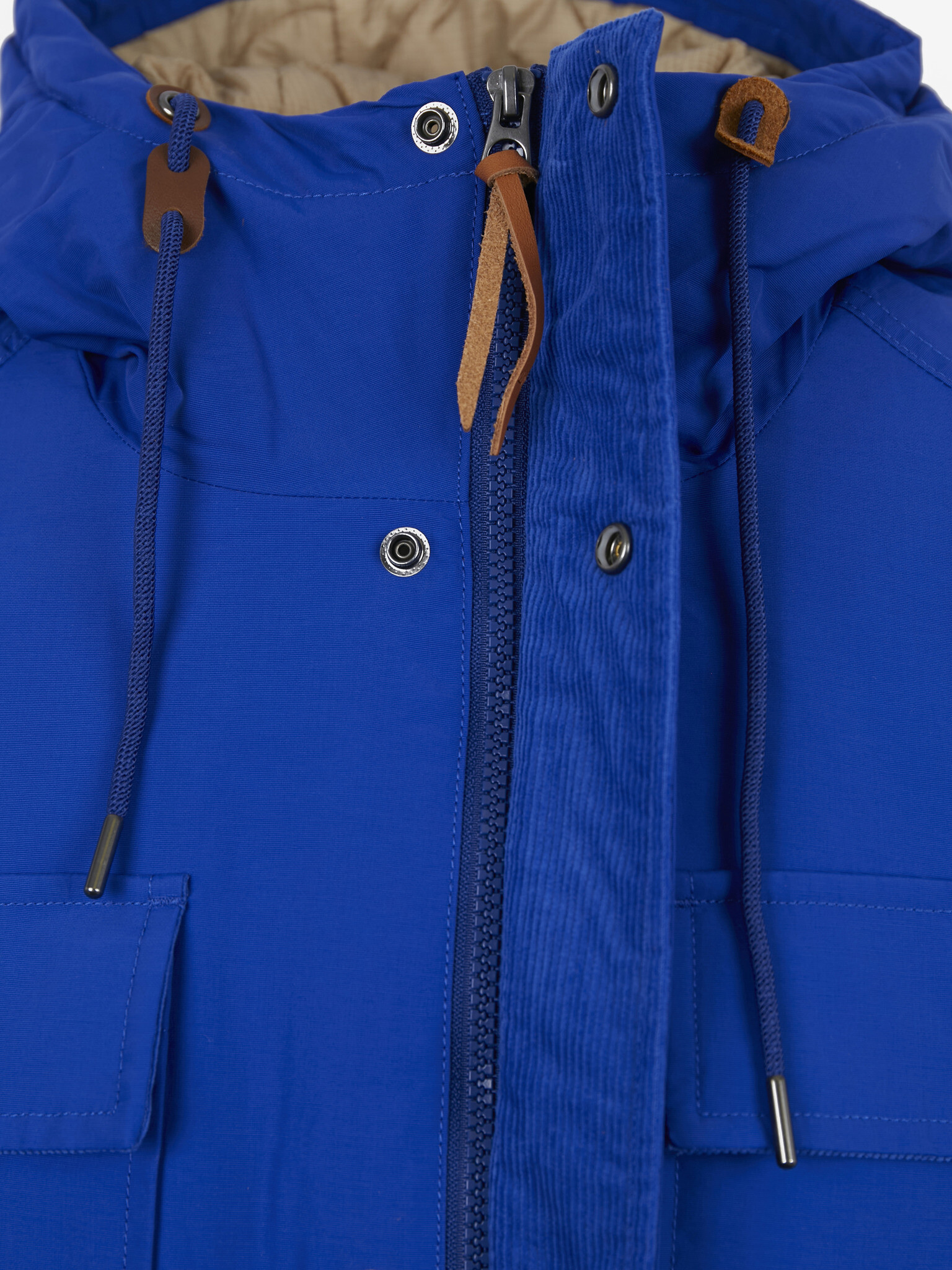 SuperDry Mountain Padded Parka Modrá - Pepit.sk