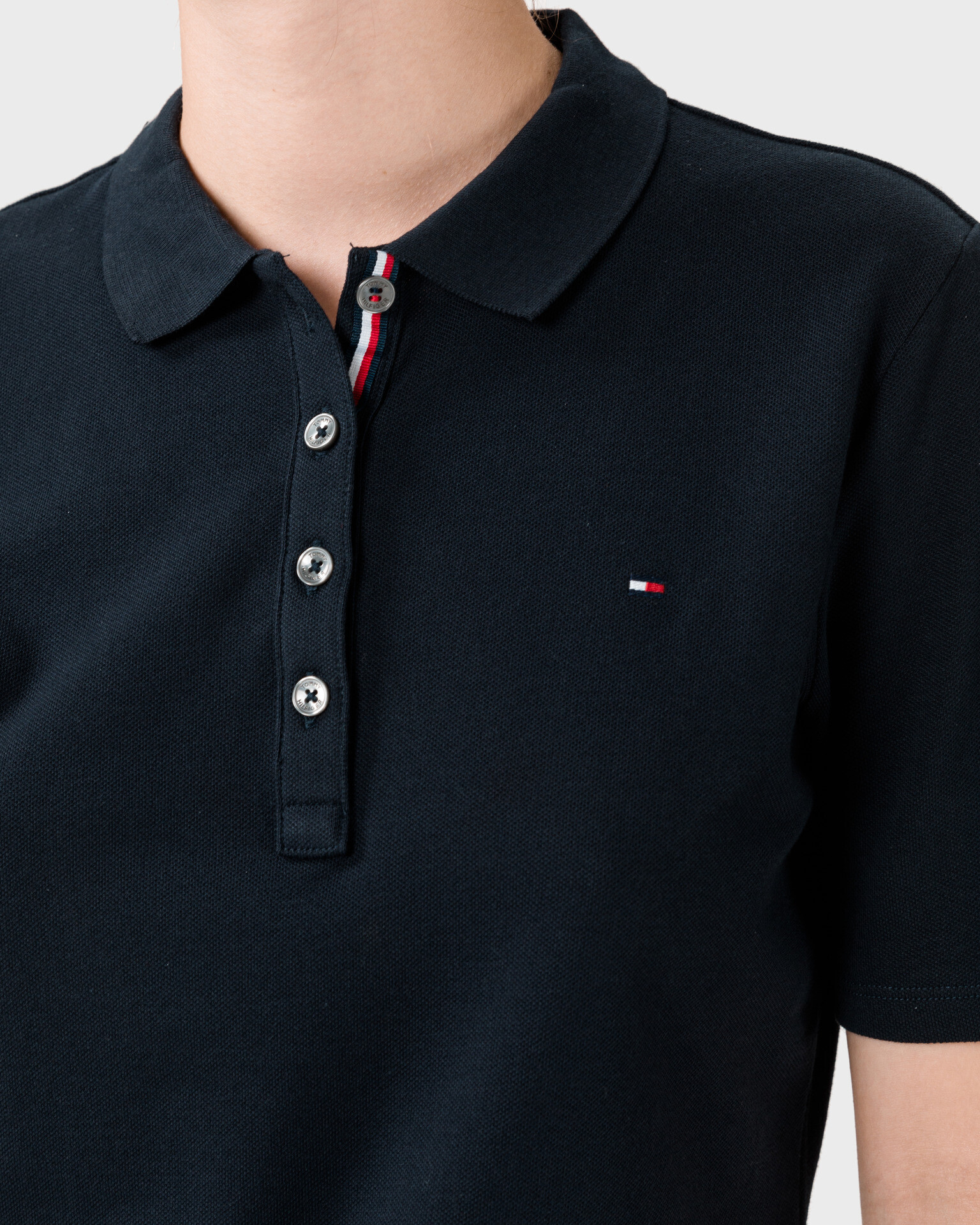 Tommy Hilfiger Essential Polo tričko Modrá - Pepit.sk