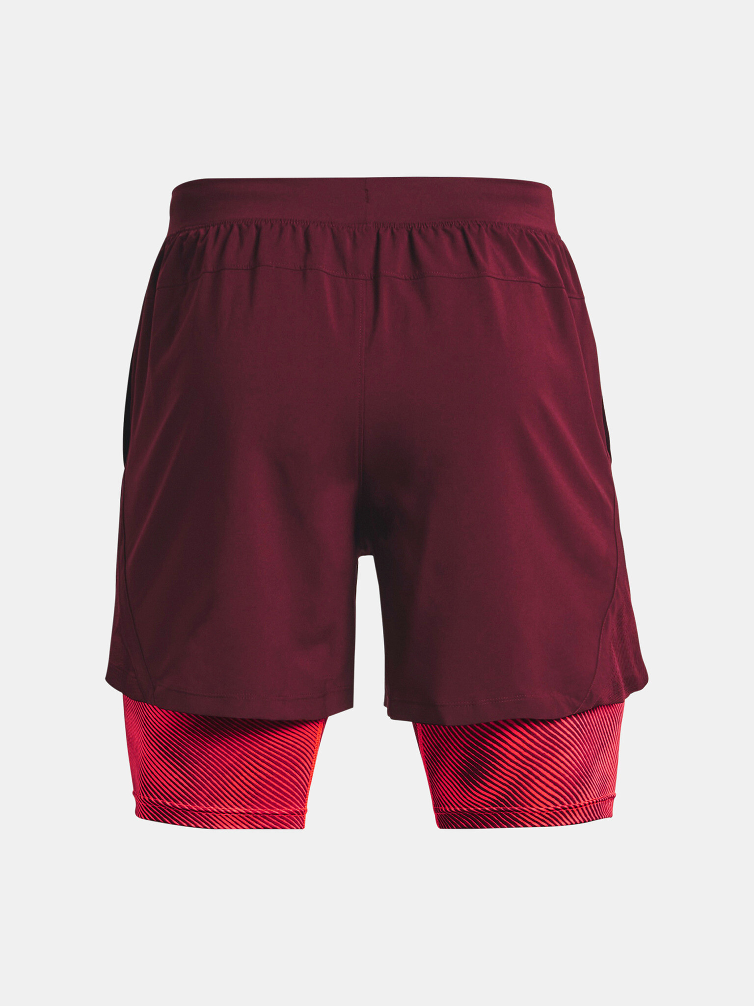 Under Armour Launch 5'' 2-IN-1 Kraťasy Červená - Pepit.sk