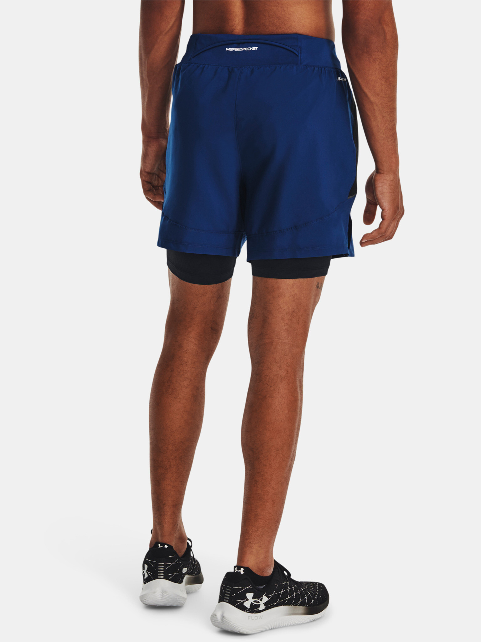 Under Armour LAUNCH ELITE 2in1 5'' SHORT Kraťasy Modrá - Pepit.sk