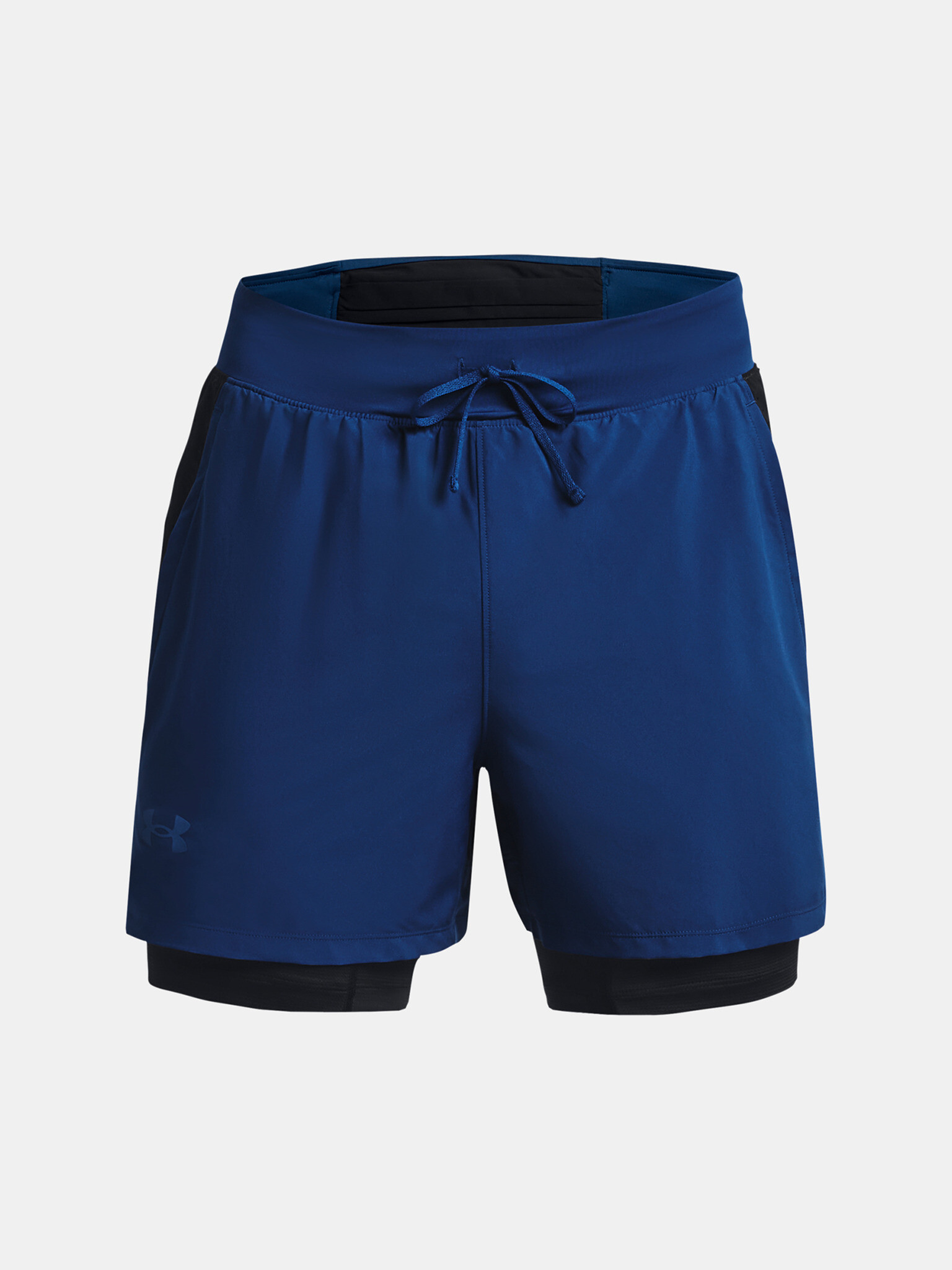 Under Armour LAUNCH ELITE 2in1 5'' SHORT Kraťasy Modrá - Pepit.sk