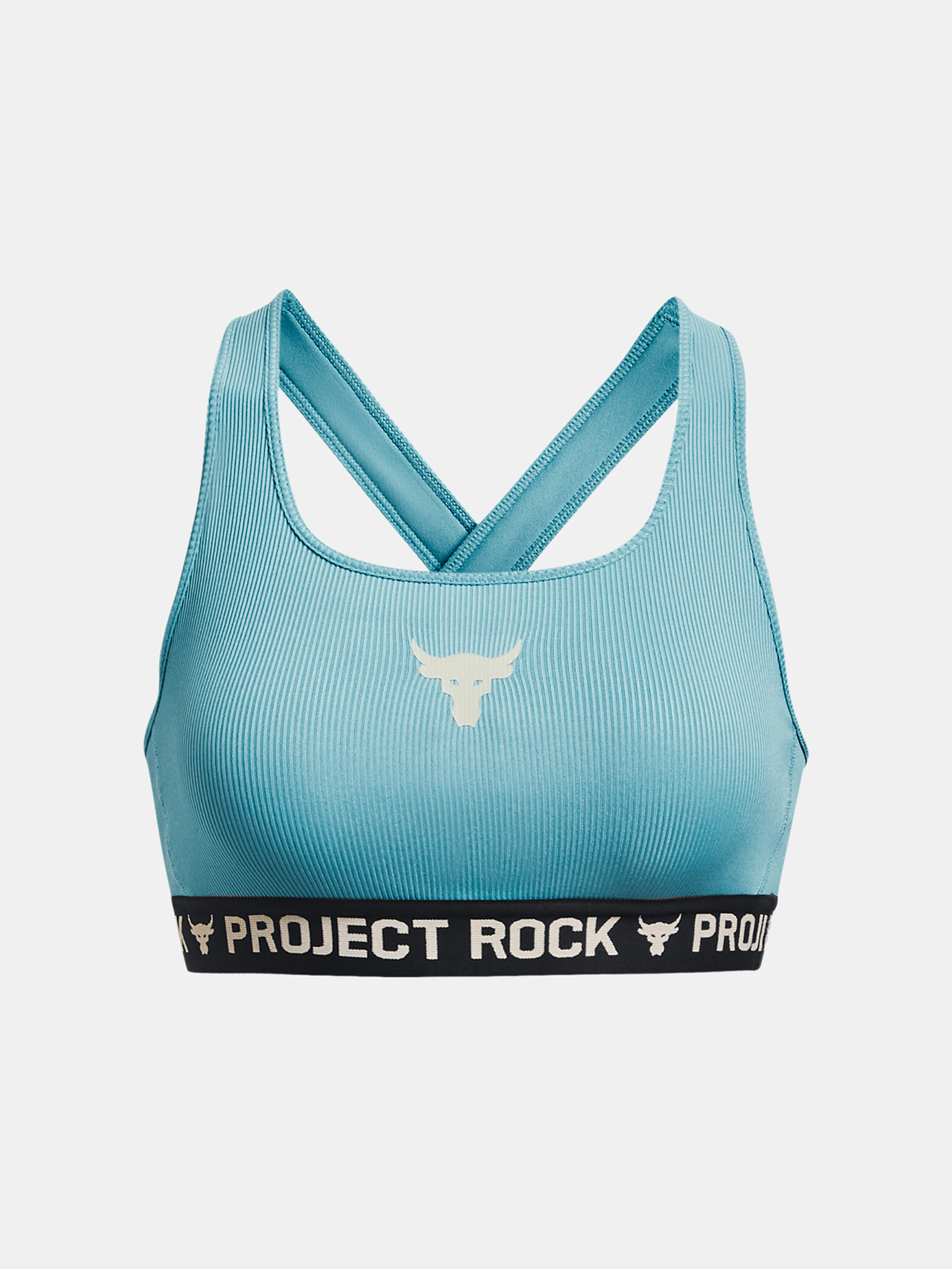 Under Armour Project Rock Crsbck TG Športová podprsenka Modrá - Pepit.sk