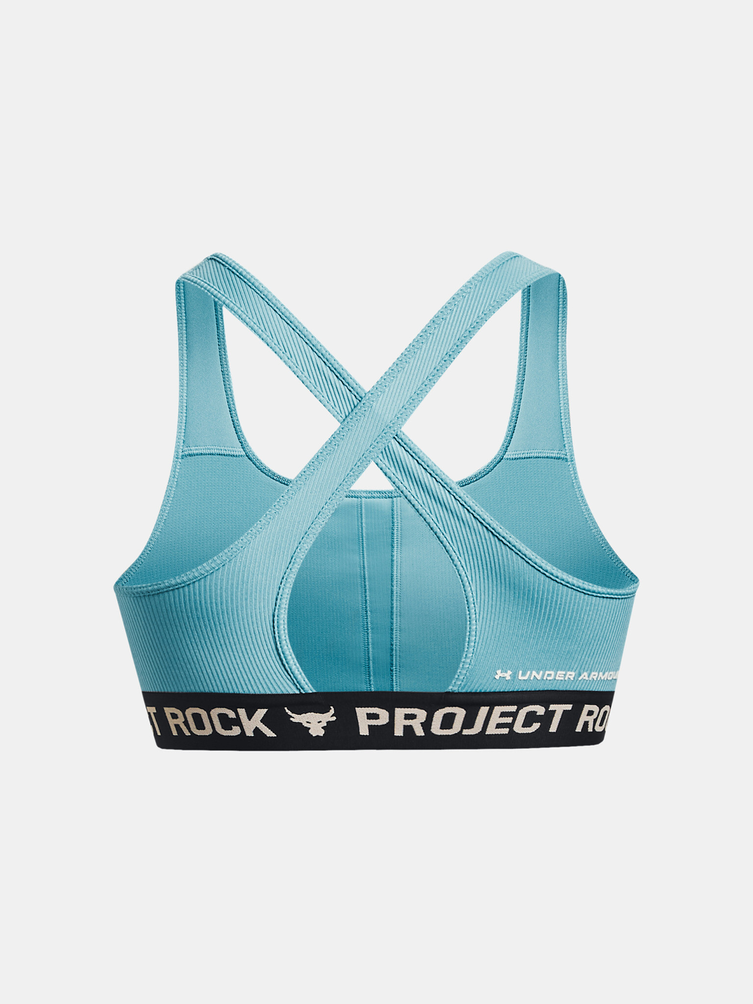 Under Armour Project Rock Crsbck TG Športová podprsenka Modrá - Pepit.sk