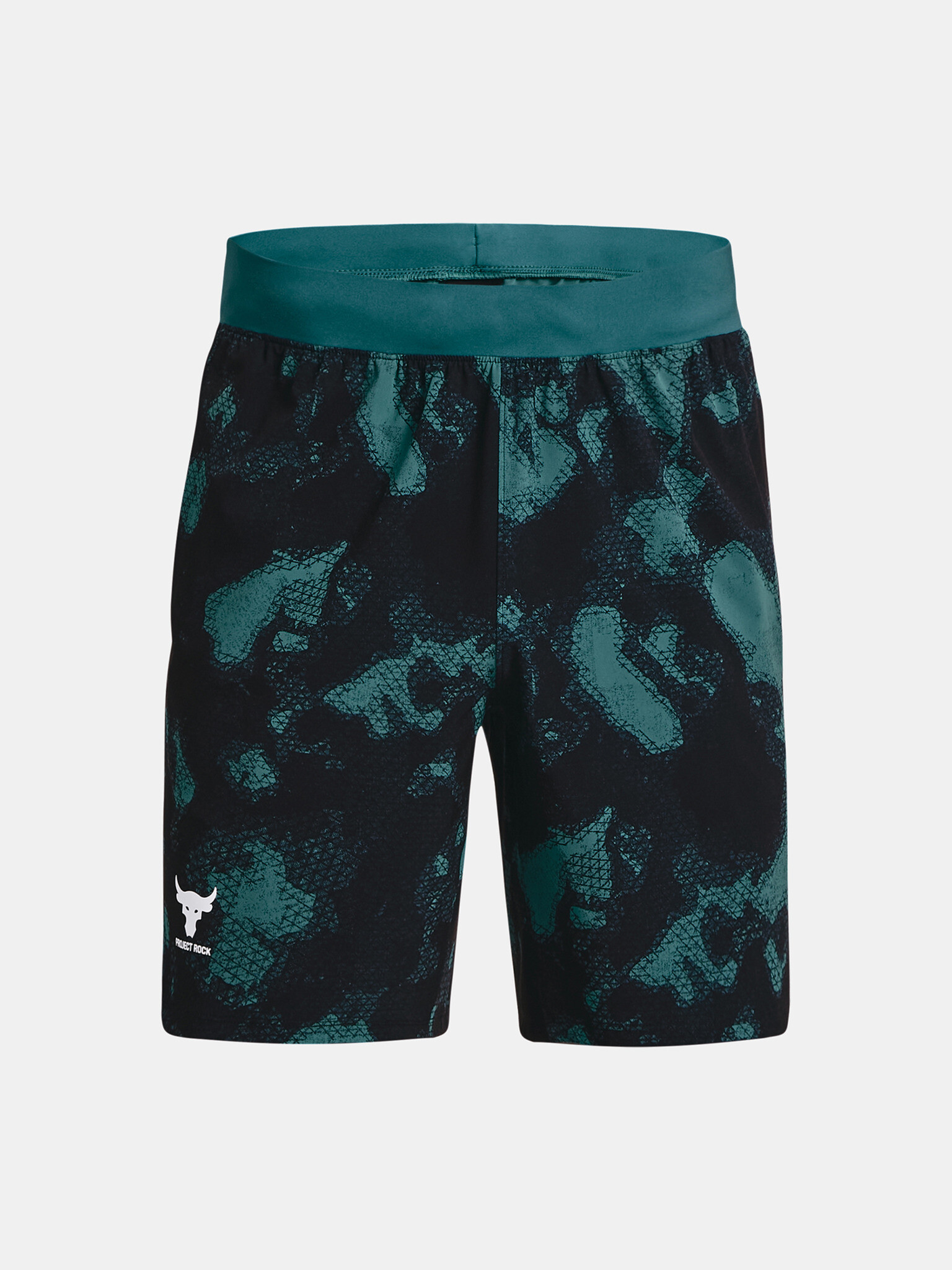 Under Armour Project Rock Printed Wvn Kraťasy Čierna - Pepit.sk