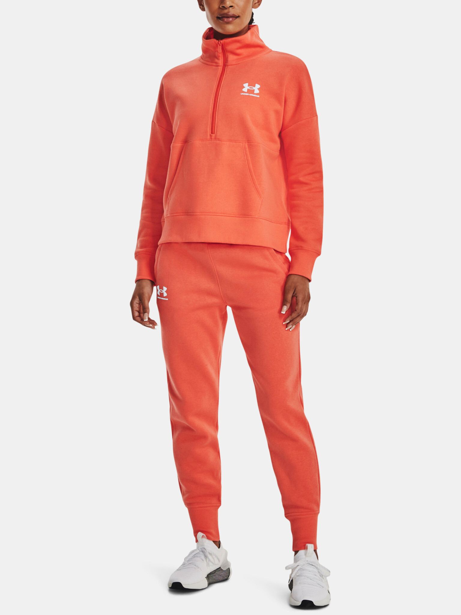 Under Armour Rival Fleece Tepláky Oranžová - Pepit.sk